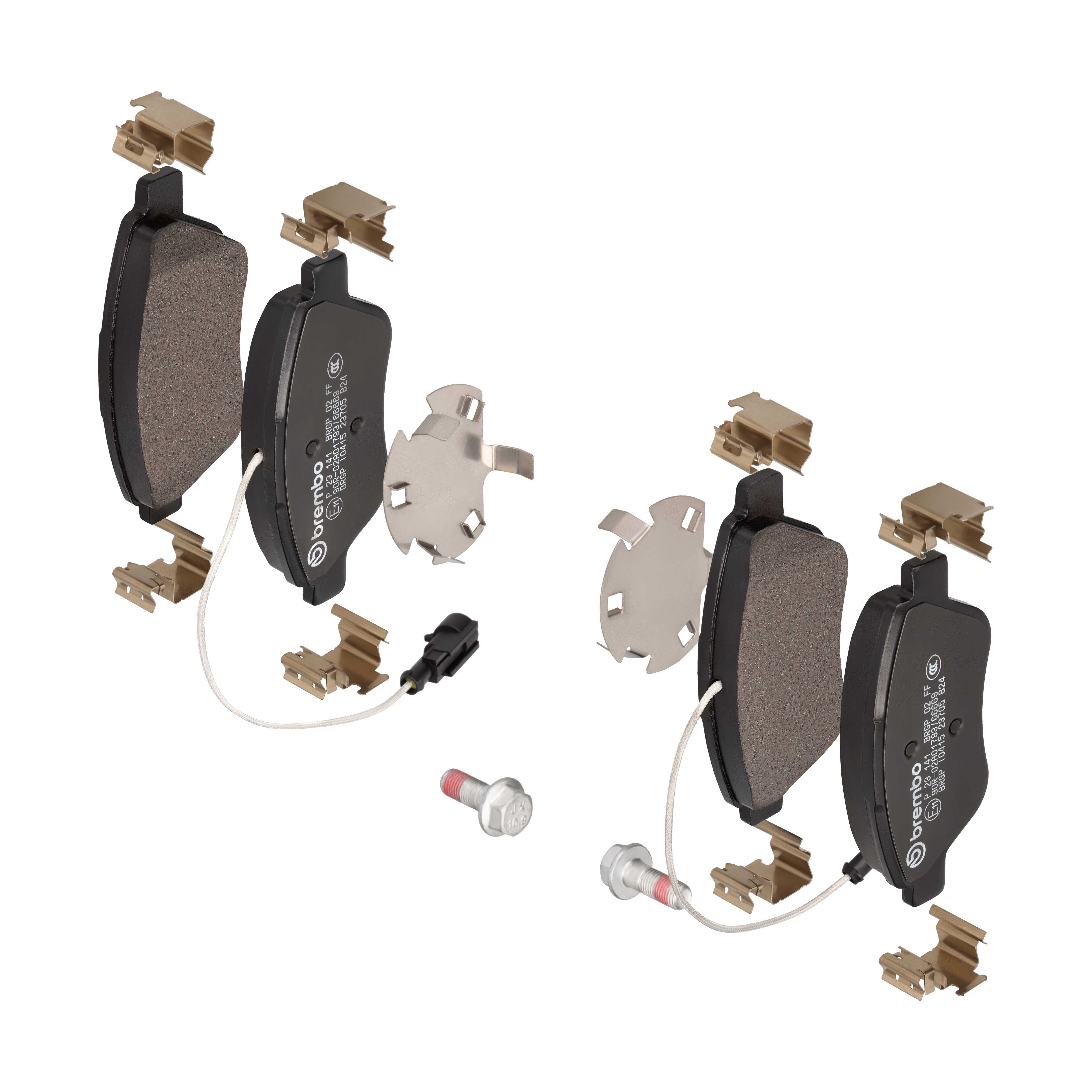 BREMBO Bremseklodser p23141 for FIAT CITROËN PEUGEOT