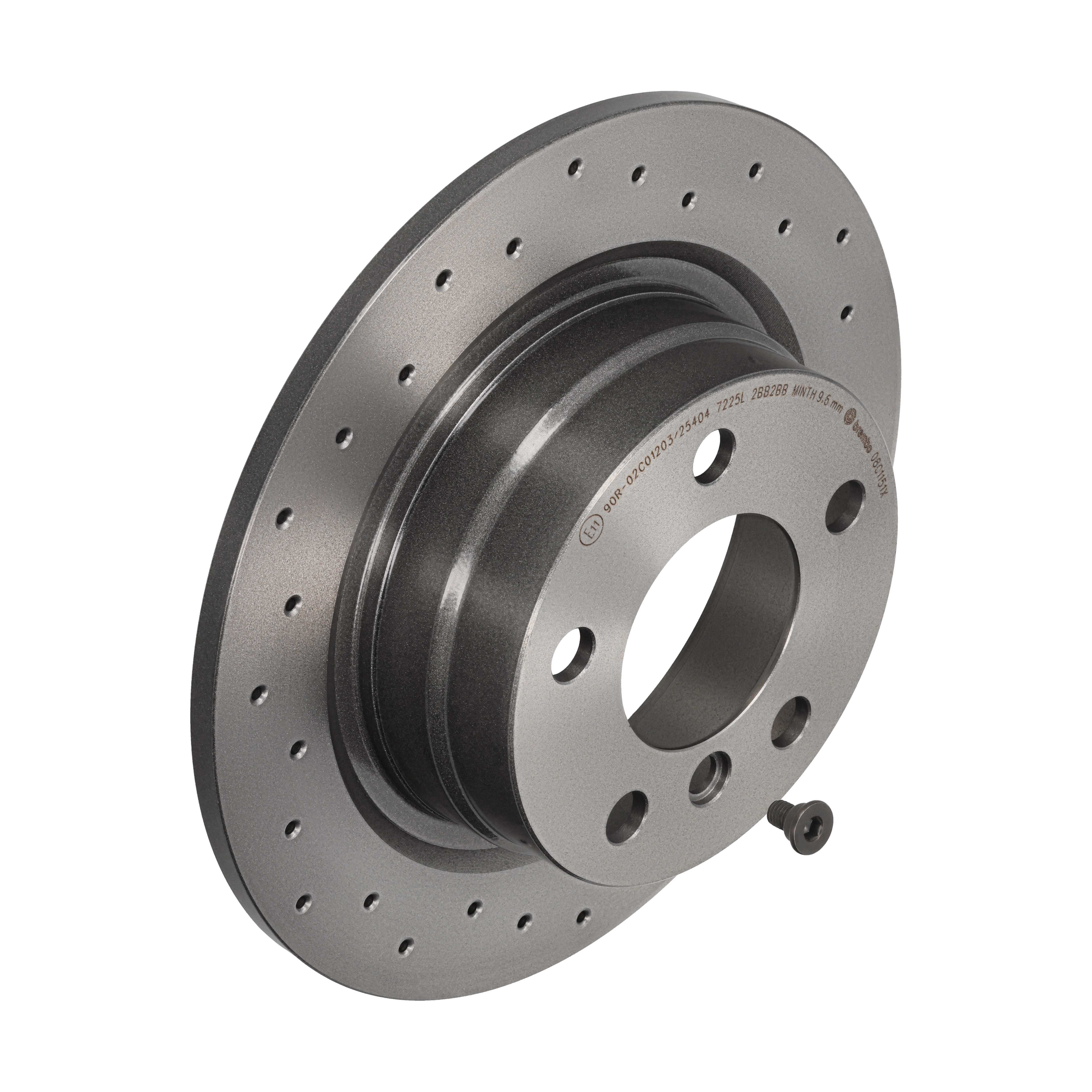 BREMBO Bremseskive 08c1151x perforeret 290mm 11mm for BMW