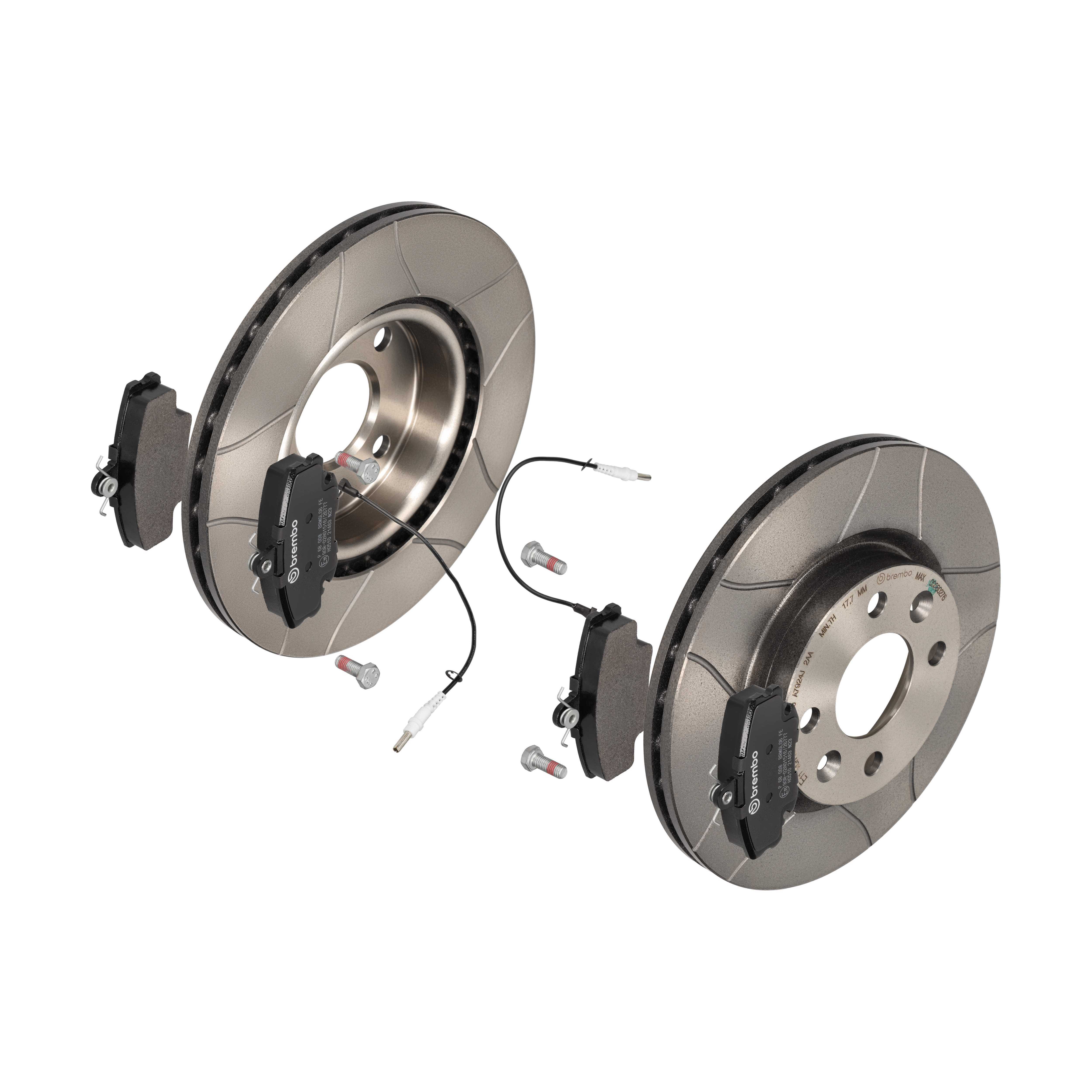 BREMBO Bremsesæt, skivebremser sk8k0f1a19 foraksel lukket 259mm 20mm for CITROËN PEUGEOT RENAULT NISSAN DACIA ALPINE LIFAN