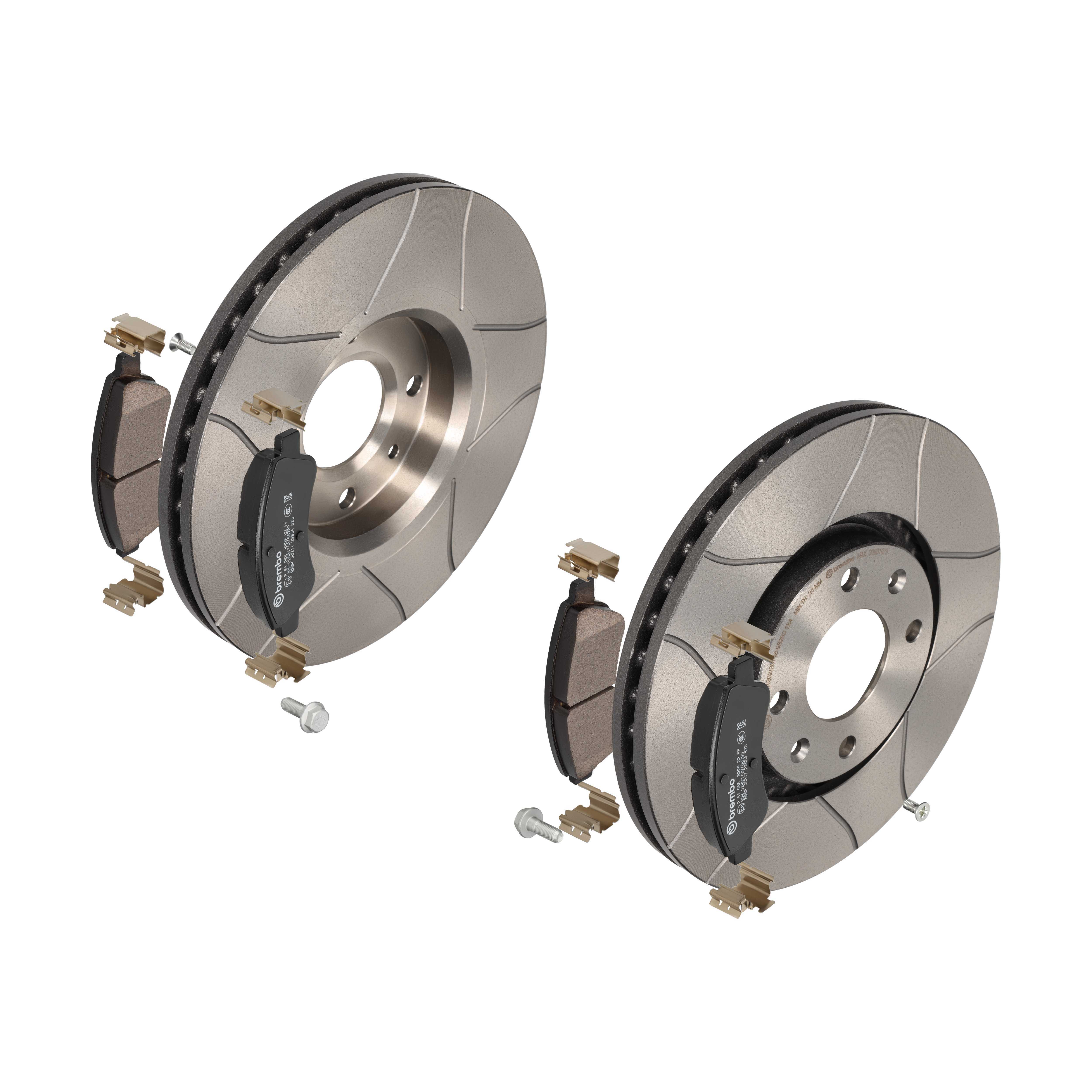 BREMBO Bremsesæt, skivebremser 142053799 foraksel lukket 283mm 26mm for CITROËN DS PEUGEOT PEUGEOT (DF-PSA) OPEL FENGSHEN CITROËN (DF-PSA) TOYOTA