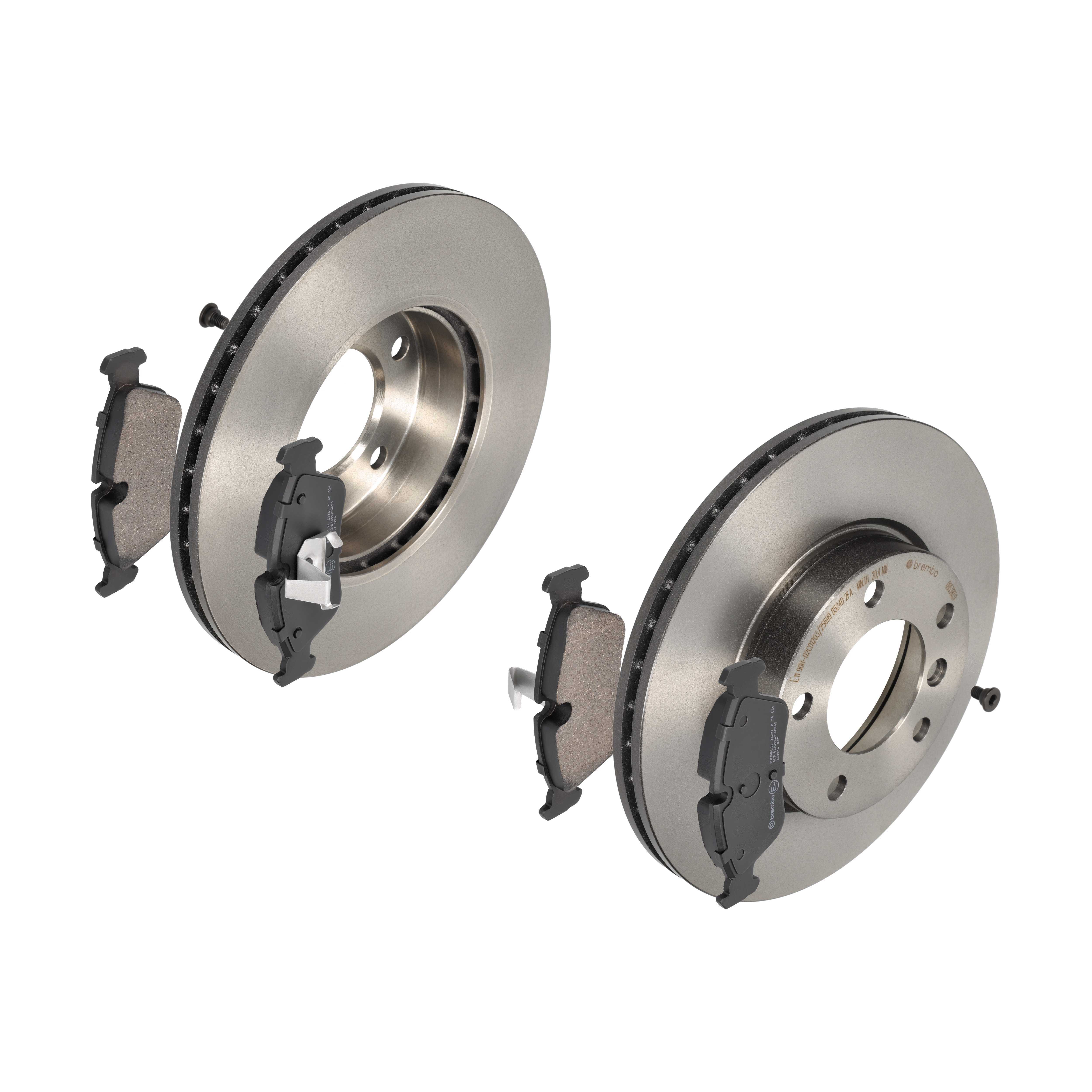 BREMBO Bremsesæt, skivebremser 142053571 foraksel indvendig ventileret 286mm 22mm for BMW