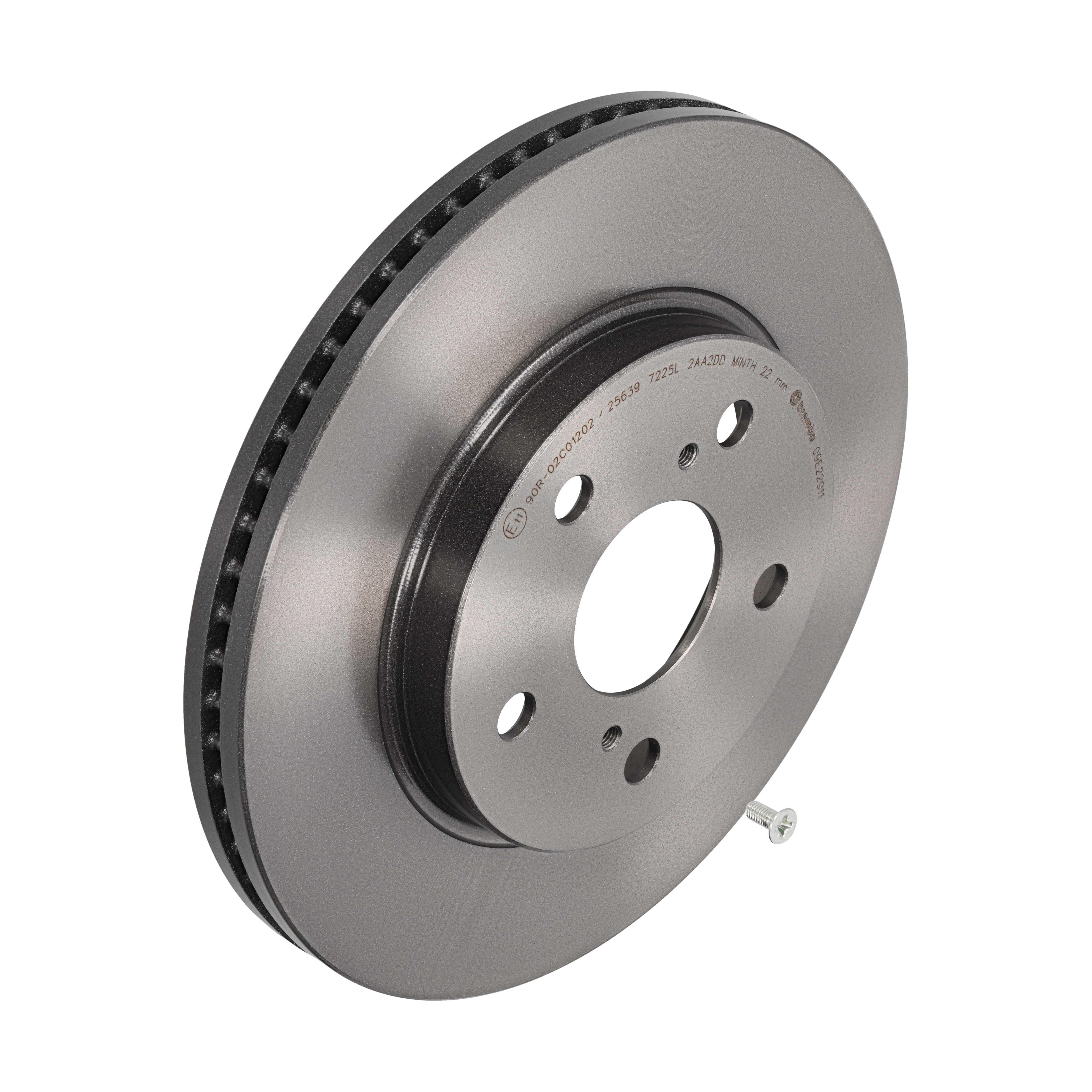 BREMBO Bremseskive 09e22911 282mm 25mm for SUZUKI TOYOTA