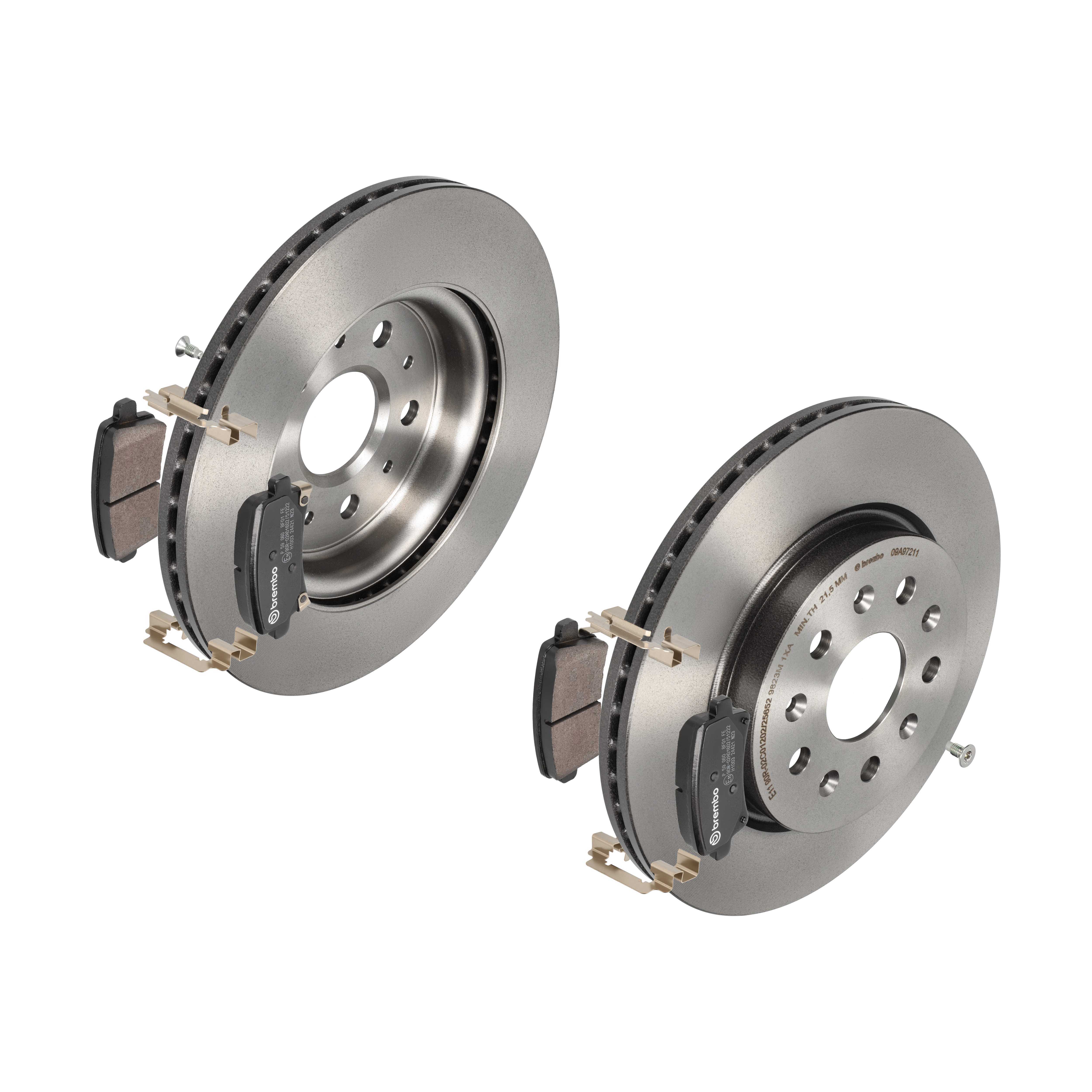 BREMBO Bremsesæt, skivebremser 142054207 bagaksel indvendig ventileret 315mm 23mm for OPEL GENERAL MOTORS SAAB CADILLAC VAUXHALL BUICK