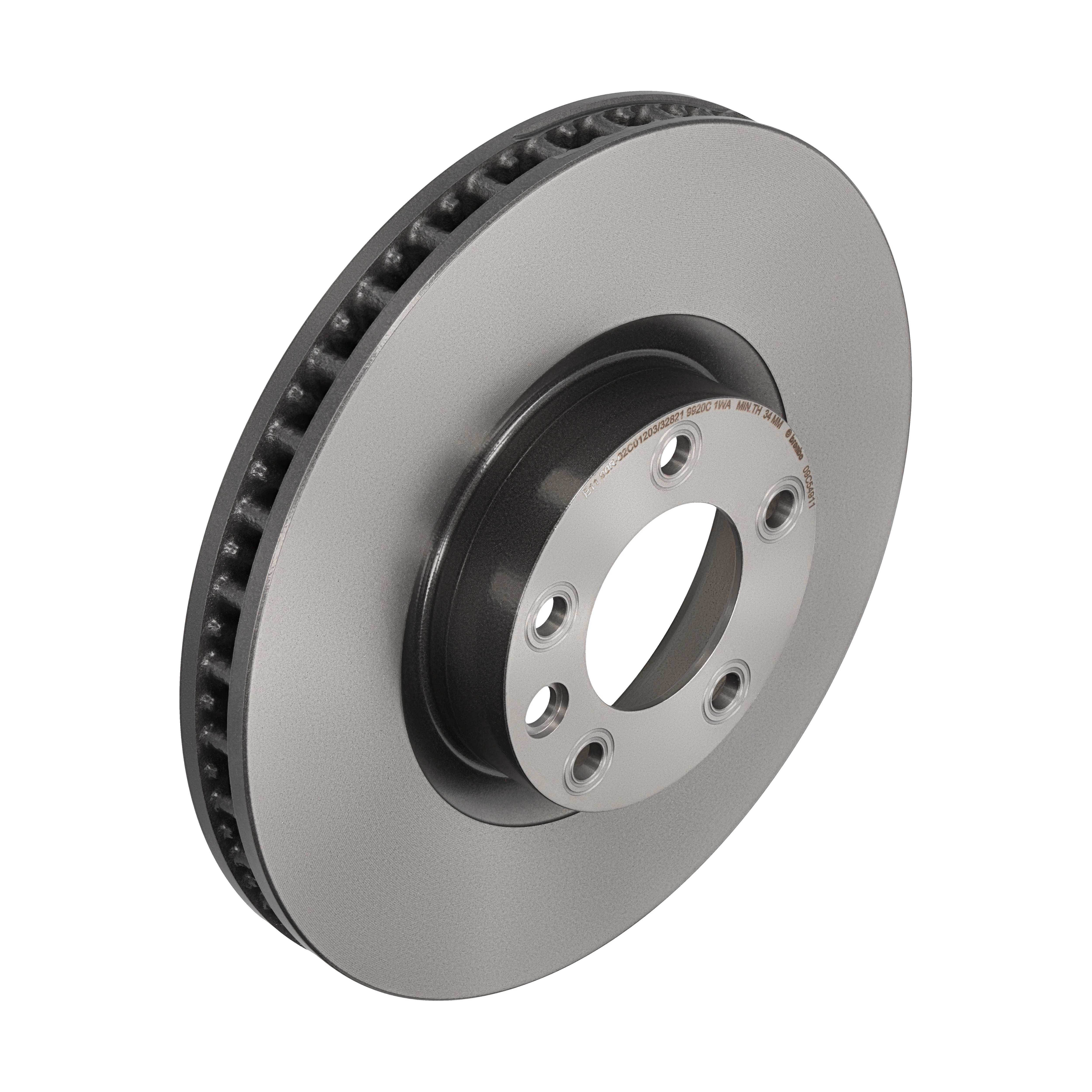 BREMBO Bremseskive 09c54911 360mm 36mm for PORSCHE VW