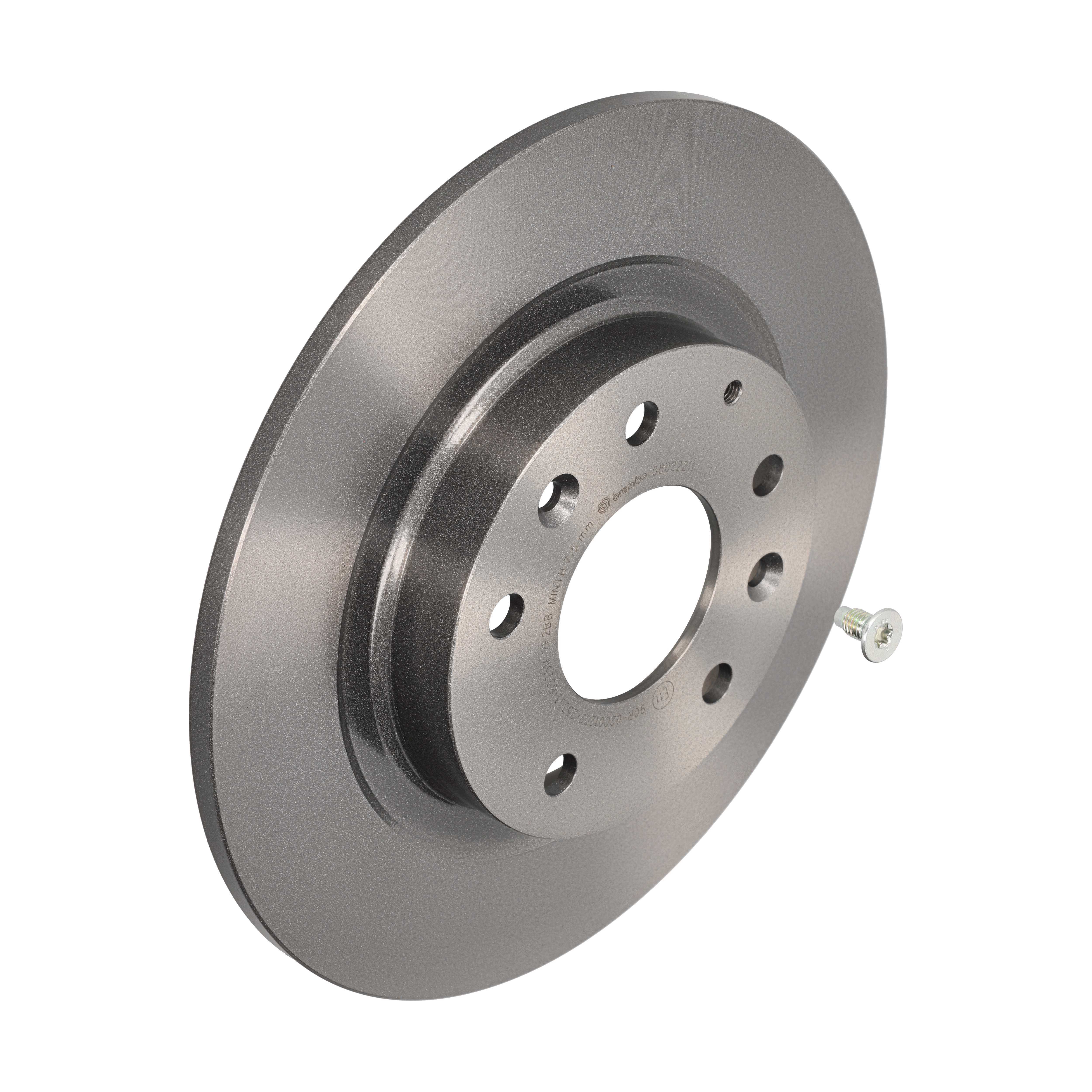 BREMBO Bremseskive 08d22211 281mm 10mm for MAZDA