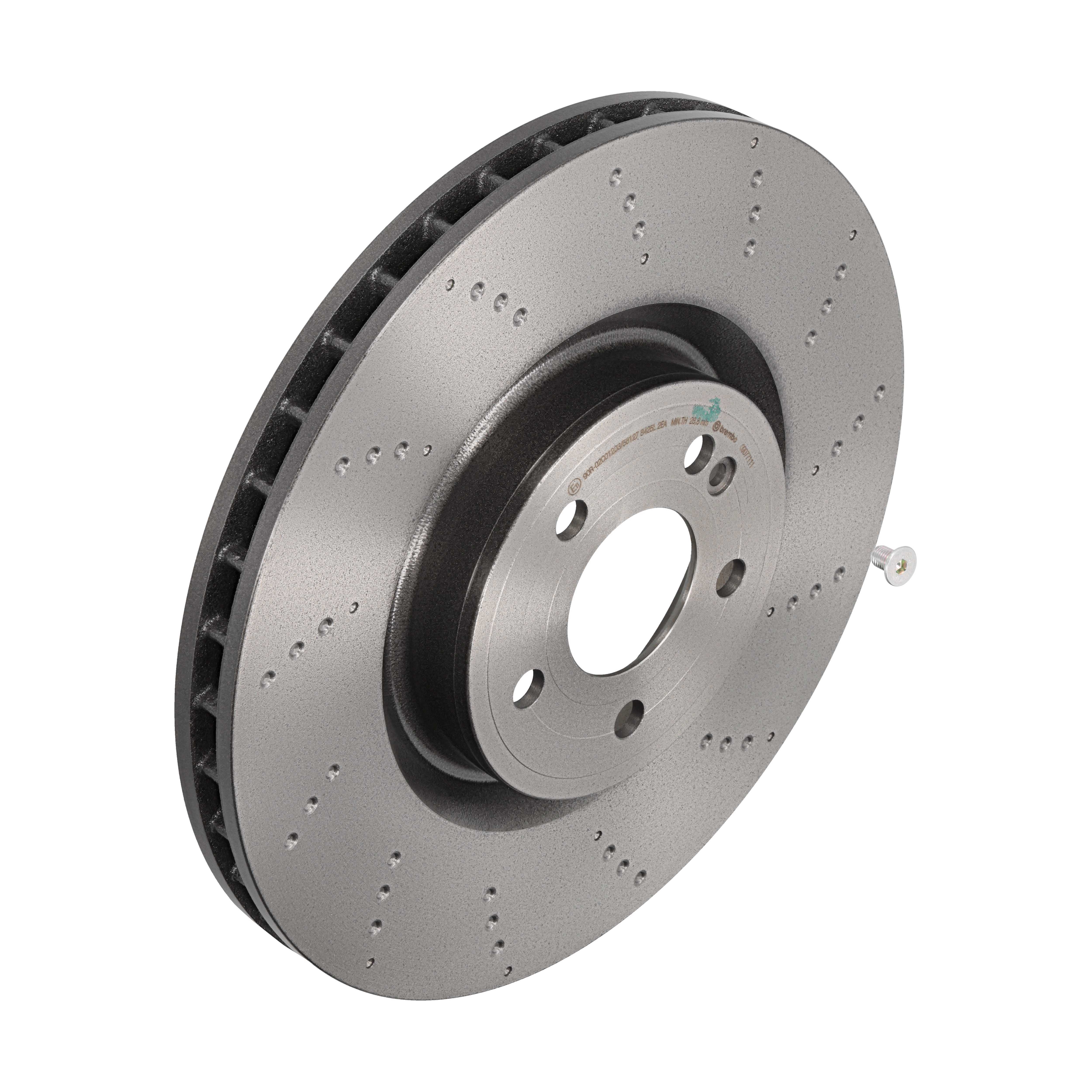 BREMBO Bremseskive 09d77111 350mm 30mm for MERCEDES-BENZ MERCEDES-BENZ (BBDC)