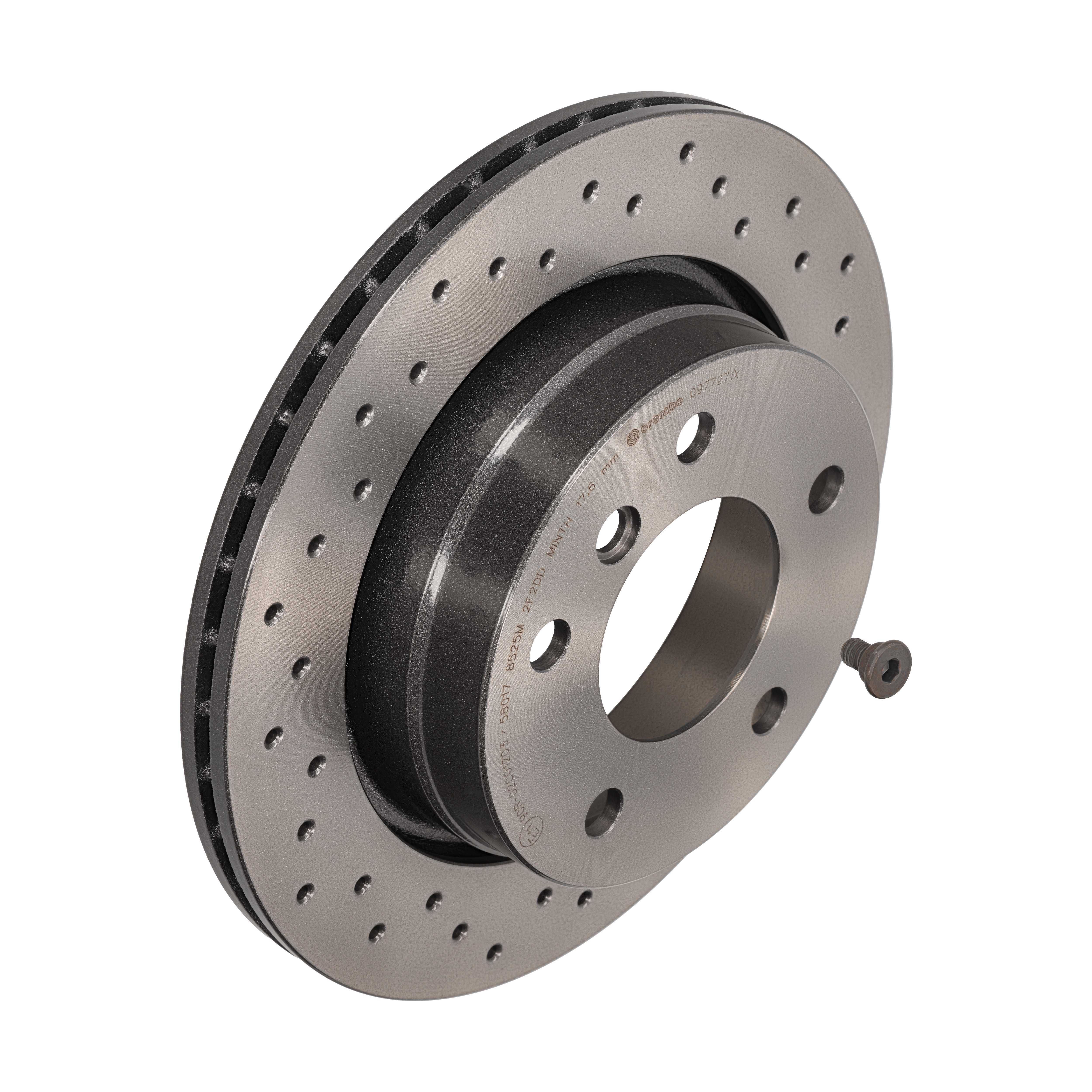 BREMBO Bremseskive 09.7727.1X 276mm 19mm for BMW (BRILLIANCE) DE LA CHAPELLE BMW