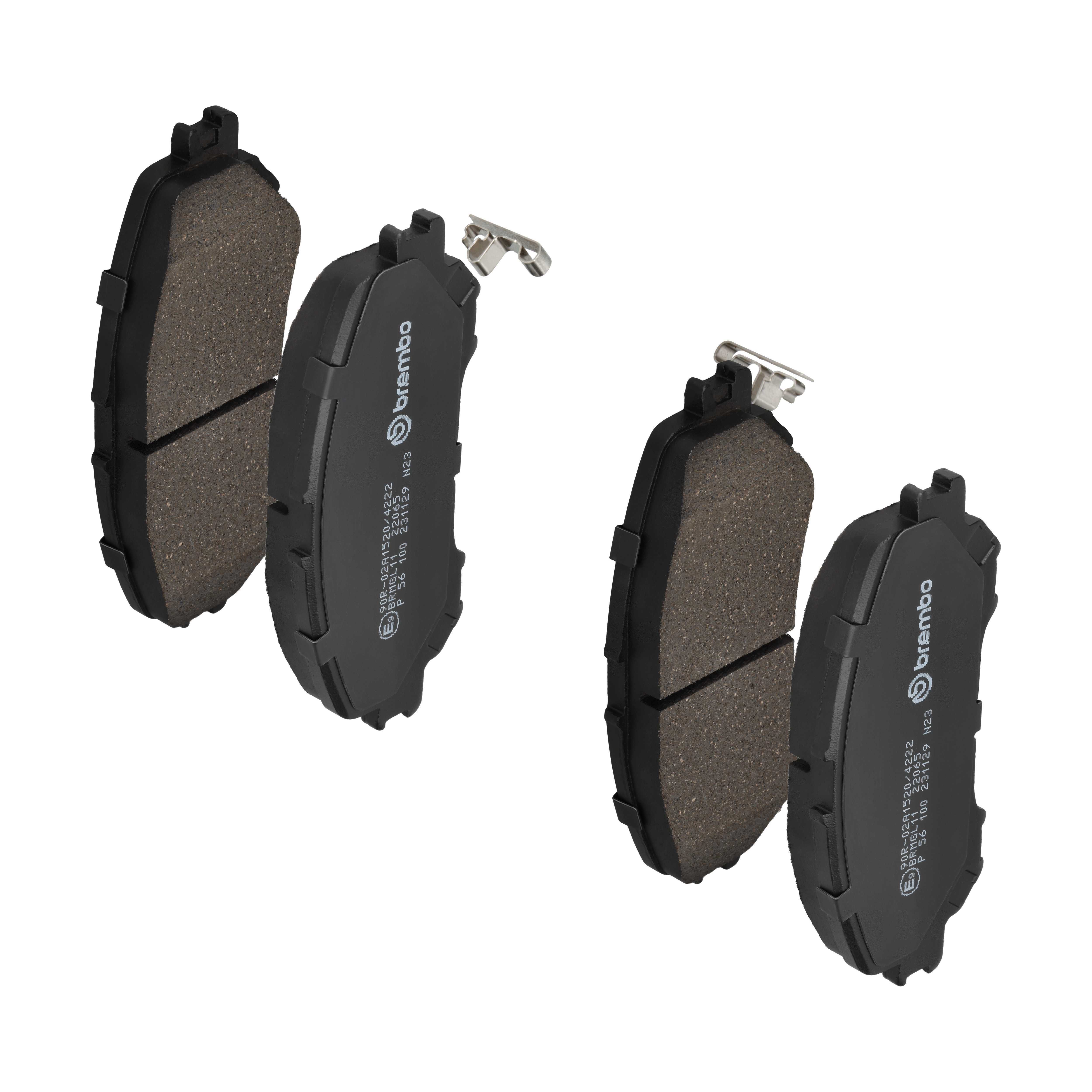 BREMBO Bremseklodser P 56 100 for NISSAN RENAULT NISSAN (DFAC) RENAULT (DFAC)