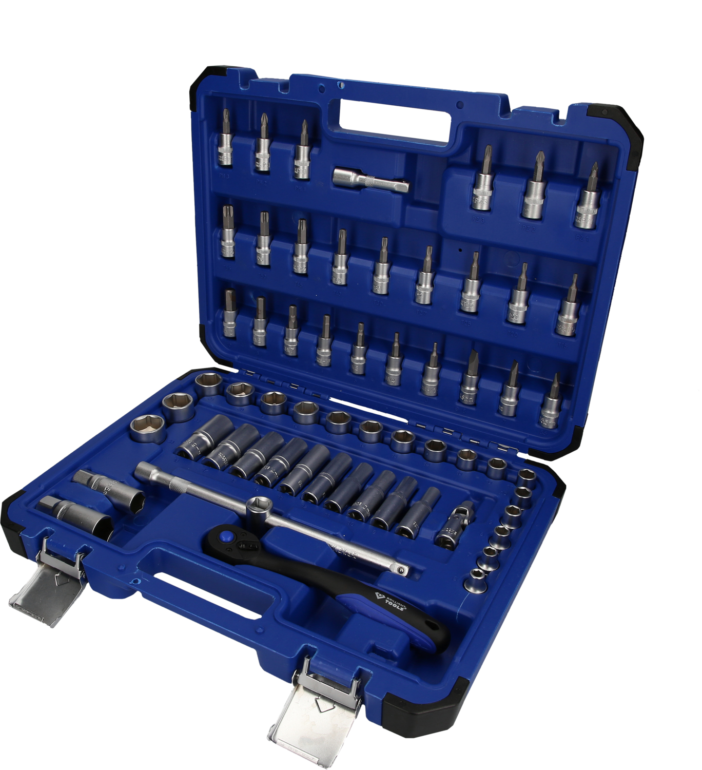 BRILLIANT TOOLS Topnøglesæt bt021061