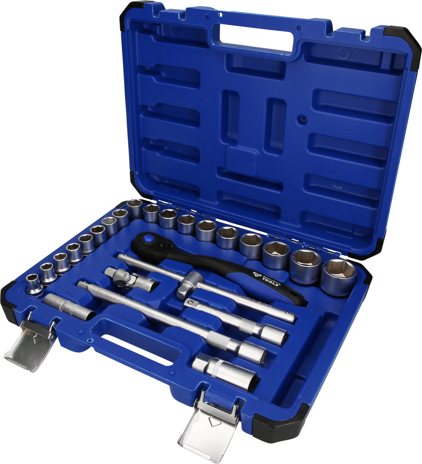 BRILLIANT TOOLS Topnøglesæt bt022025