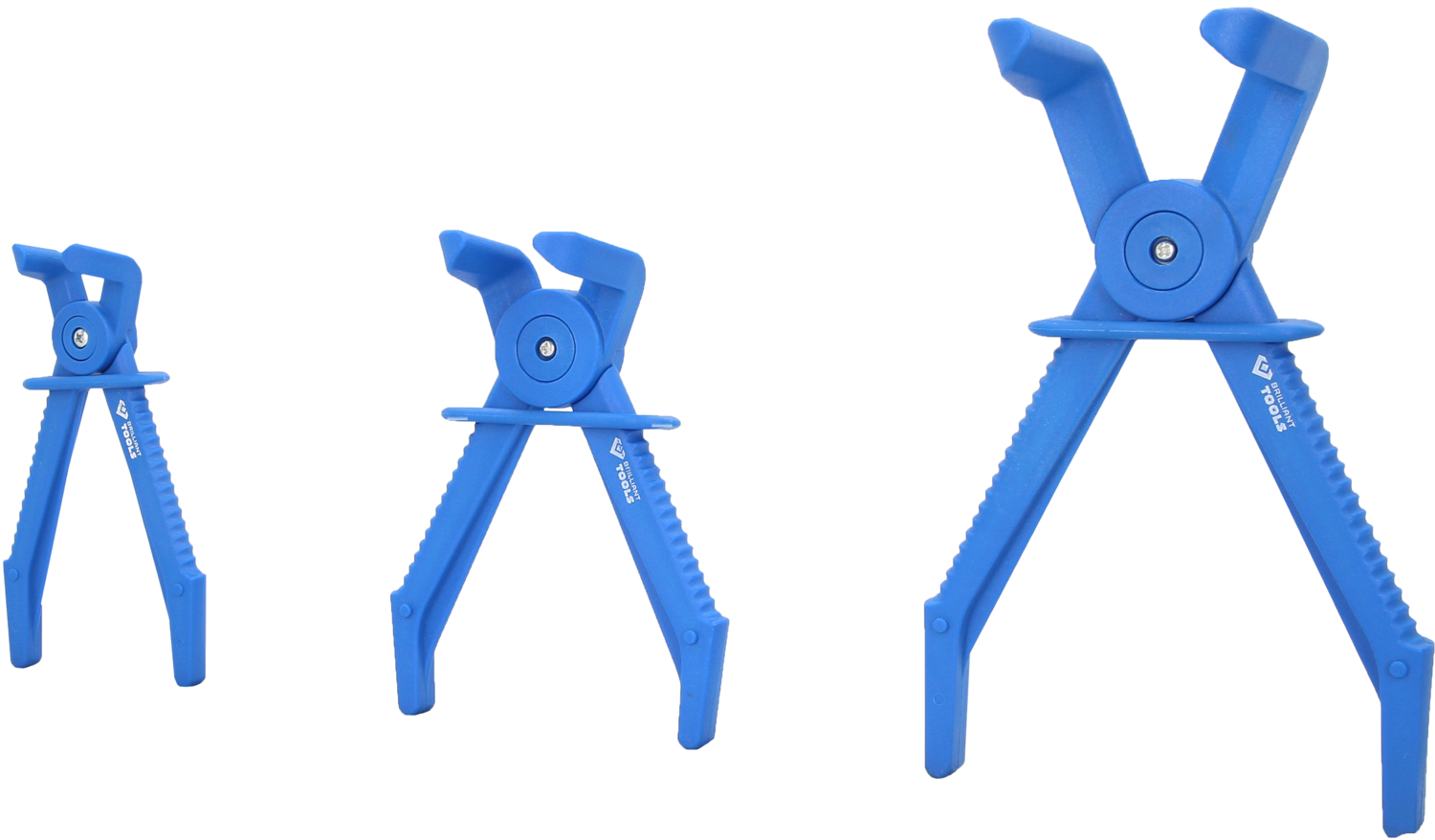 BRILLIANT TOOLS Slangeklemmetænger, sæt bt521015