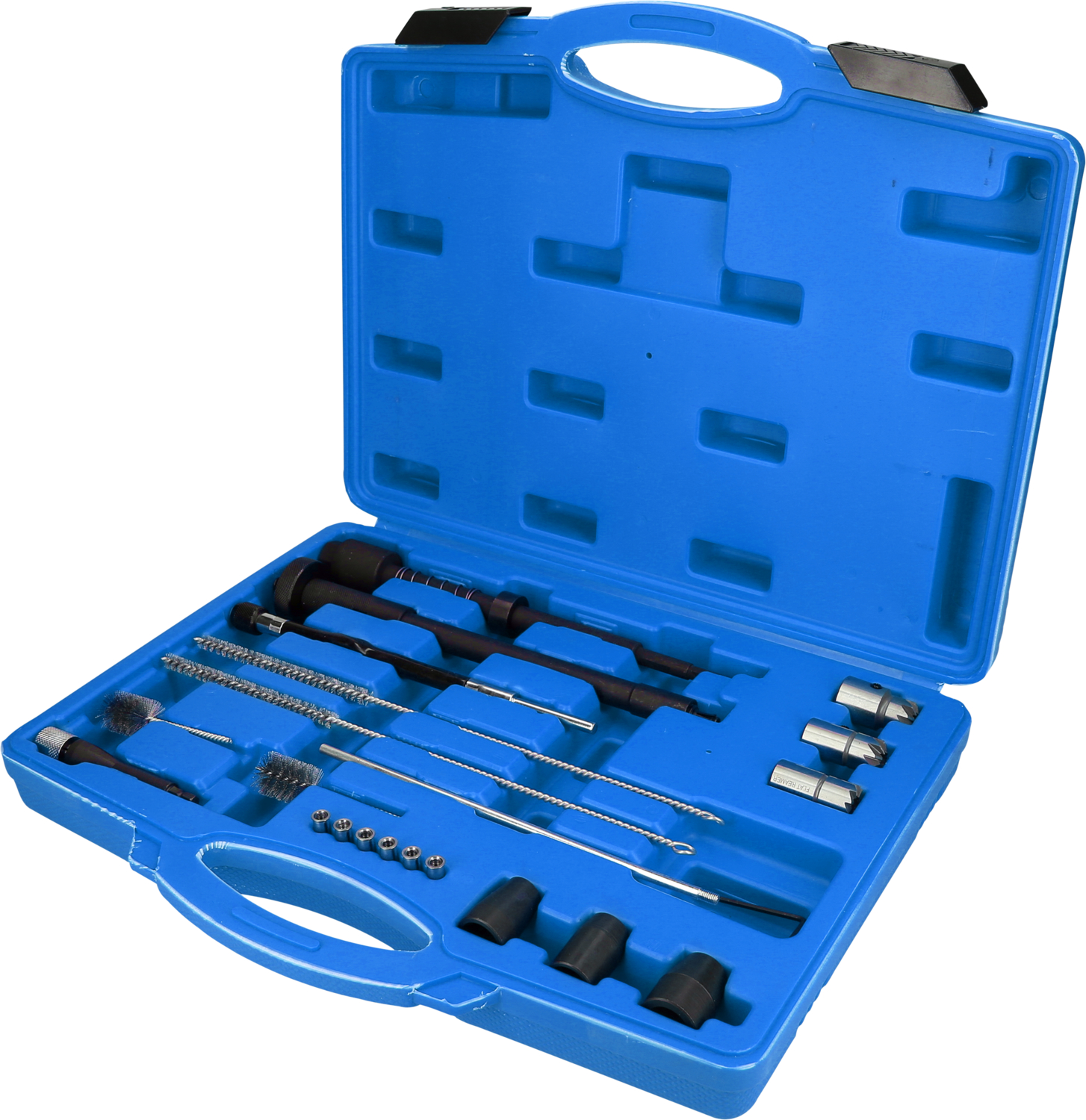 Afmonteringsværktøjsæt, Common-Rail-Injektor~Rense-/fræseværktøj, CR-injektorbrønd, BRILLIANT TOOLS