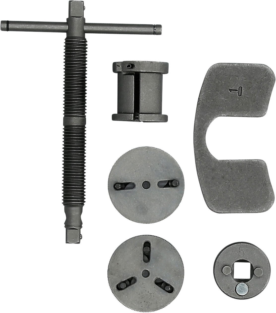BRILLIANT TOOLS Dreje-/tilbagestillingsværktøjssæt, bremsekaliper bt701150