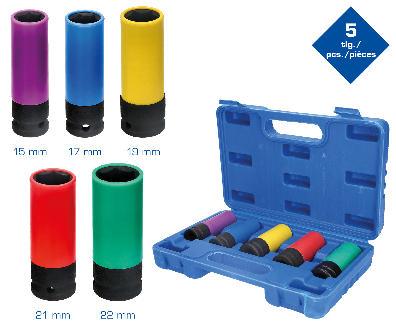BRILLIANT TOOLS Fælg-afmonteringsværktøj bt691010