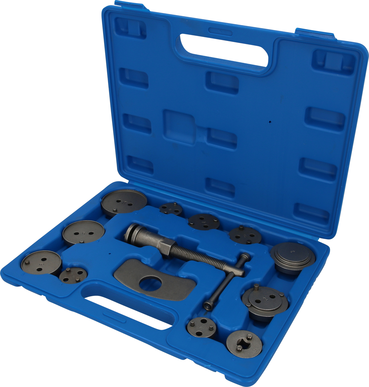 BRILLIANT TOOLS Dreje-/tilbagestillingsværktøjssæt, bremsekaliper bt701000