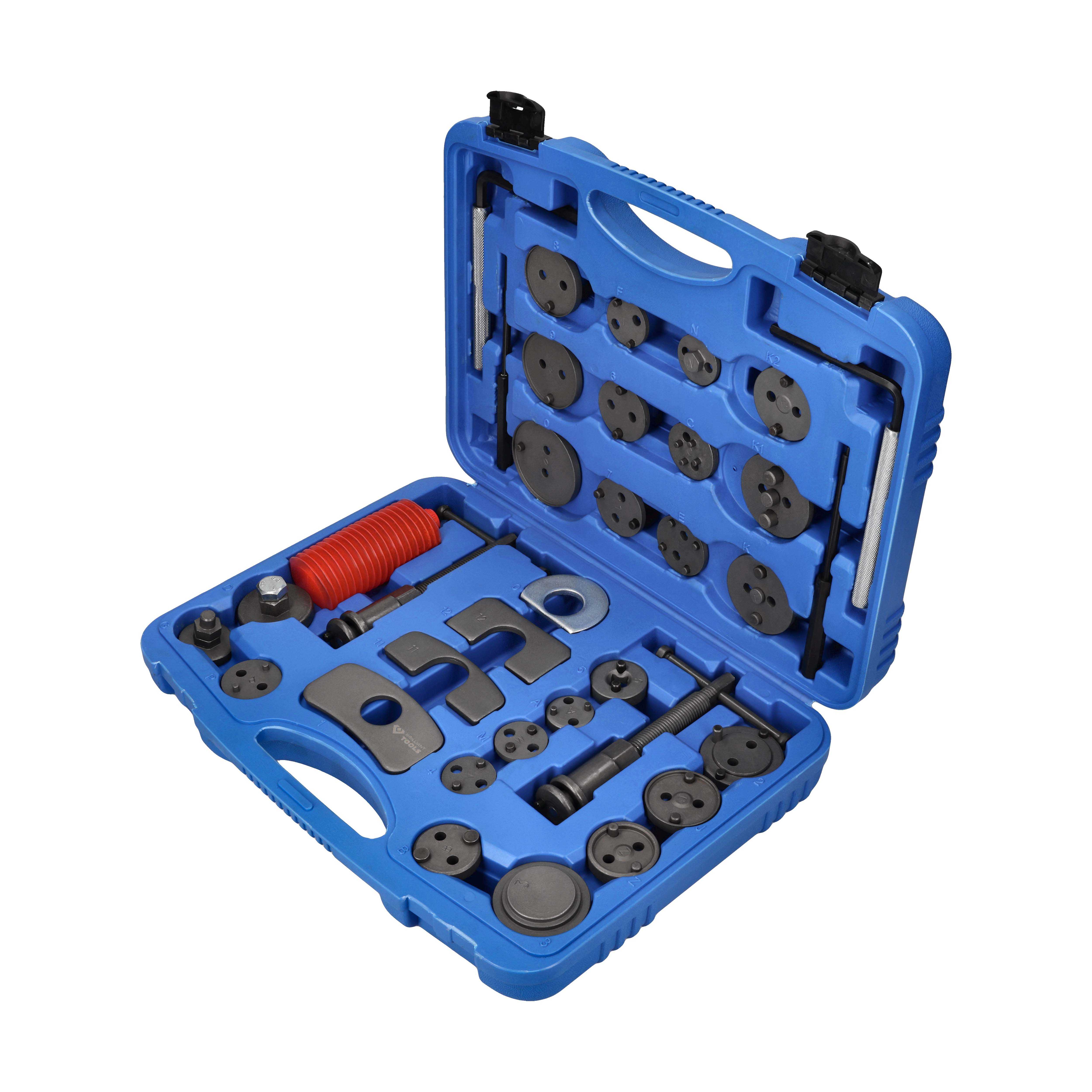 BRILLIANT TOOLS Dreje-/tilbagestillingsværktøjssæt, bremsekaliper bt701050