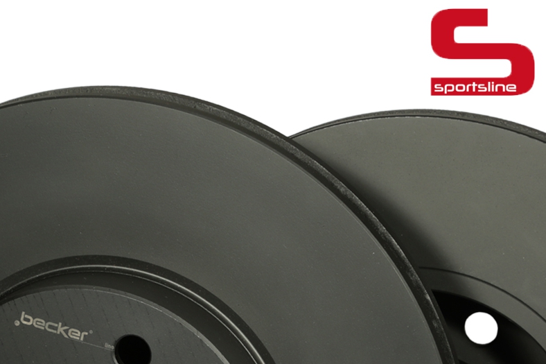 F.BECKER_SPORTSLINE Bremseskive 10310049 ventileret 332mm 30mm for BMW