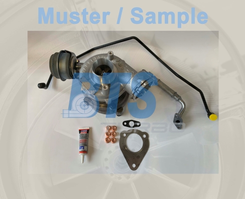 BTS TURBO Lader, ladesystem t981008 for VW