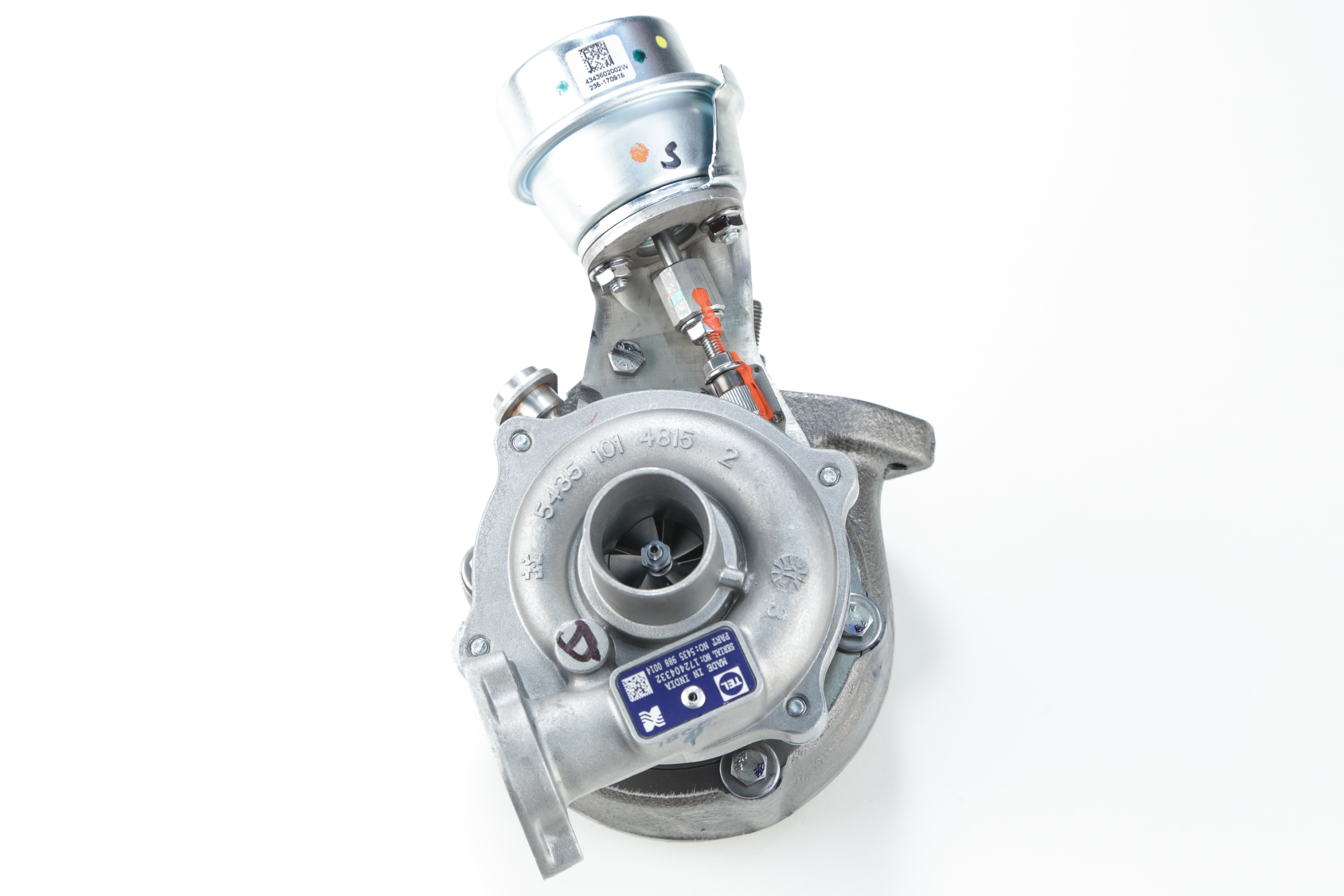 BTS TURBO Lader, ladesystem t914714 for OPEL FIAT