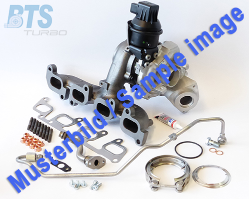 BTS TURBO Lader, ladesystem t981281bl for MERCEDES-BENZ