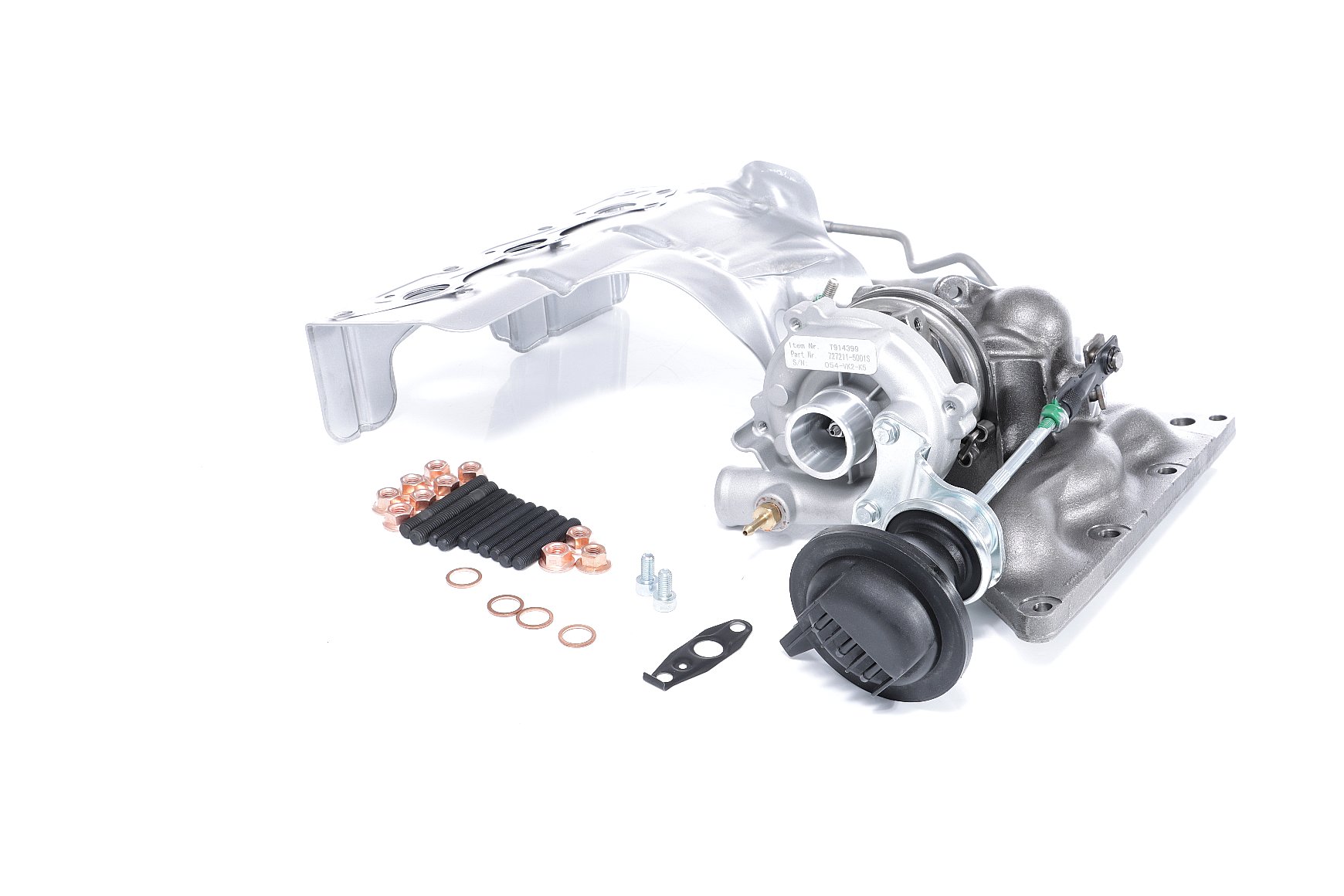 BTS TURBO Lader, ladesystem t981232bt for SMART
