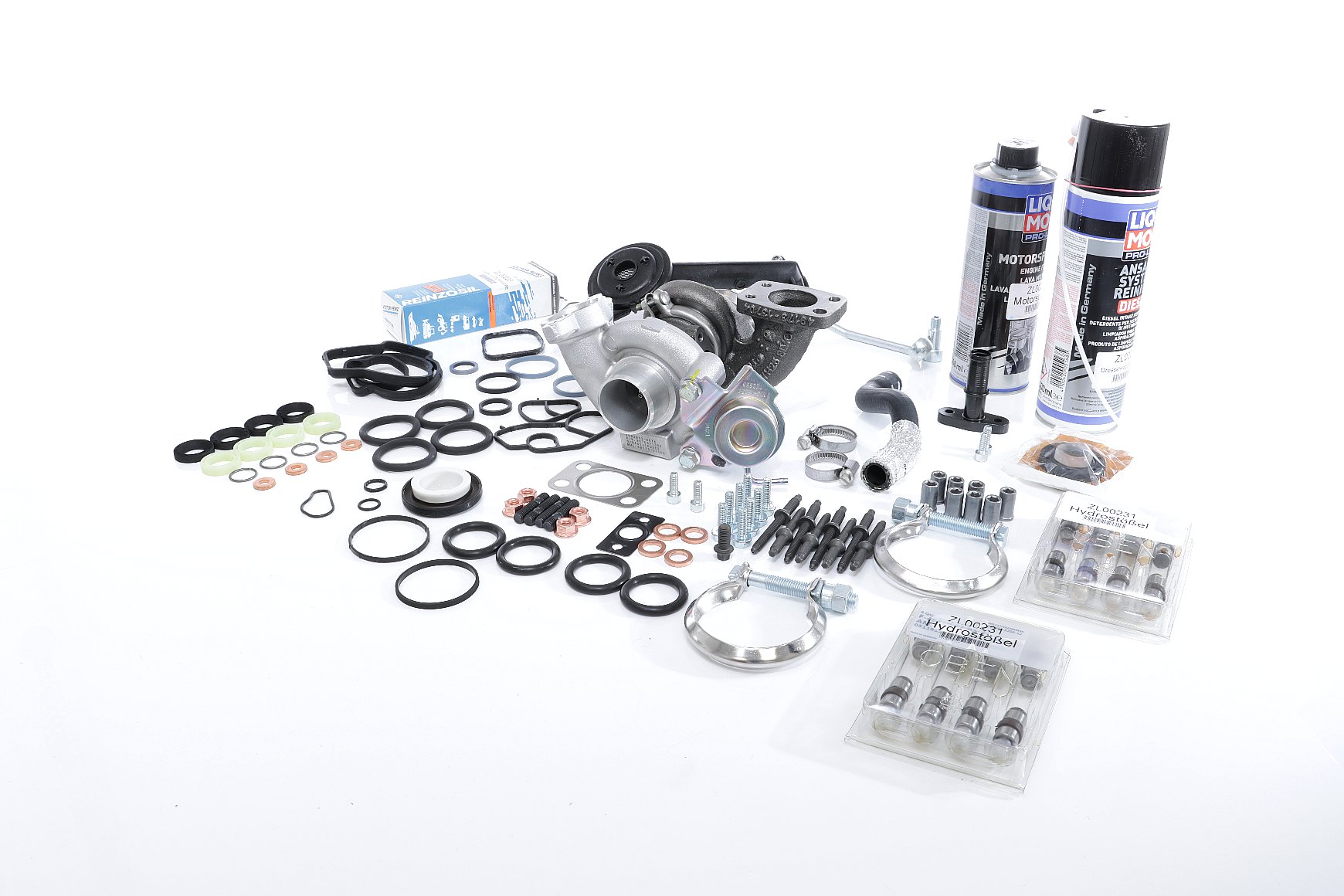 BTS TURBO Lader, ladesystem t981043superkit for FORD CITROËN FIAT MITSUBISHI PEUGEOT