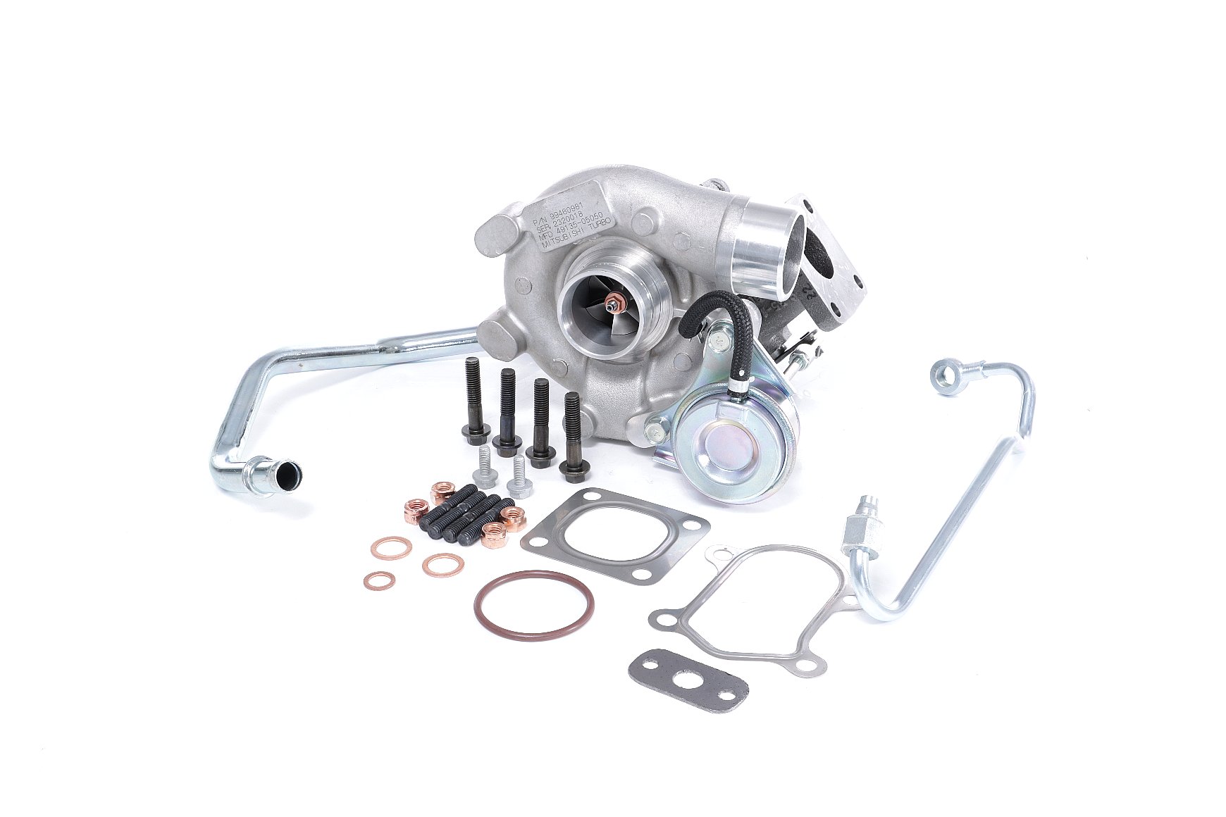 BTS TURBO Lader, ladesystem t981209 for OPEL FIAT MITSUBISHI