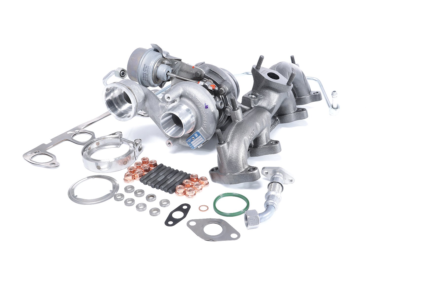BTS TURBO Lader, ladesystem t981276 for VW