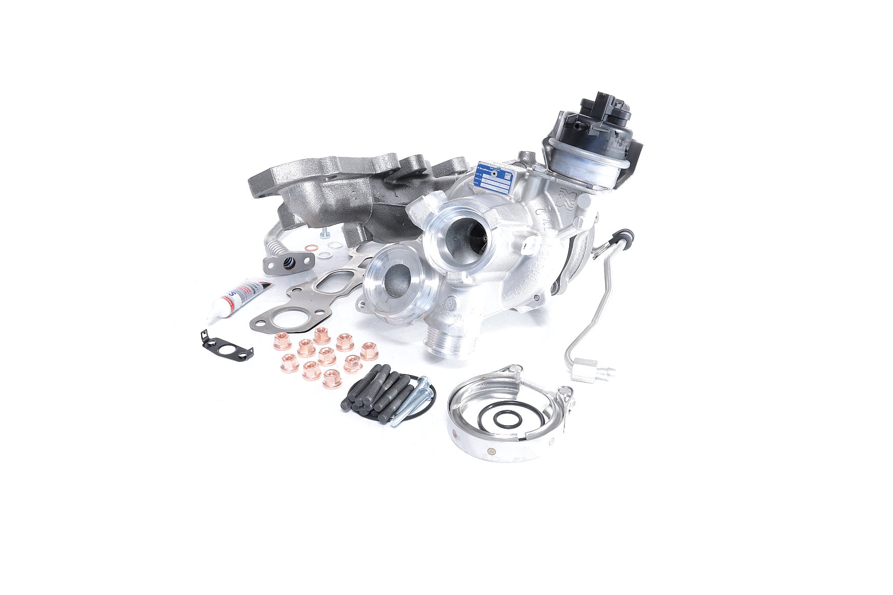BTS TURBO Lader, ladesystem t981690 for VW