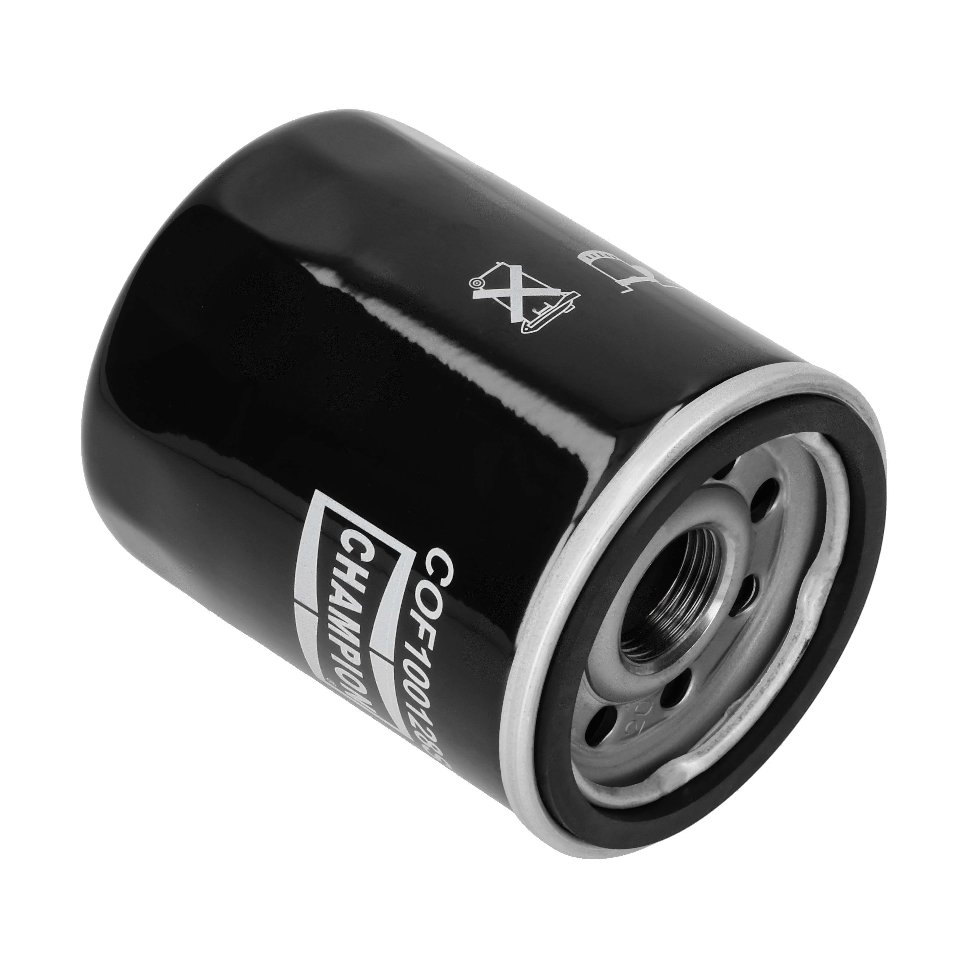 CHAMPION Oliefilter cof100128s Påskruet 85mm M20x1.5 for OPEL FORD VAUXHALL FIAT VOLVO GENERAL MOTORS GREAT WALL HYUNDAI MAZDA MITSUBISHI CITROËN TAT
