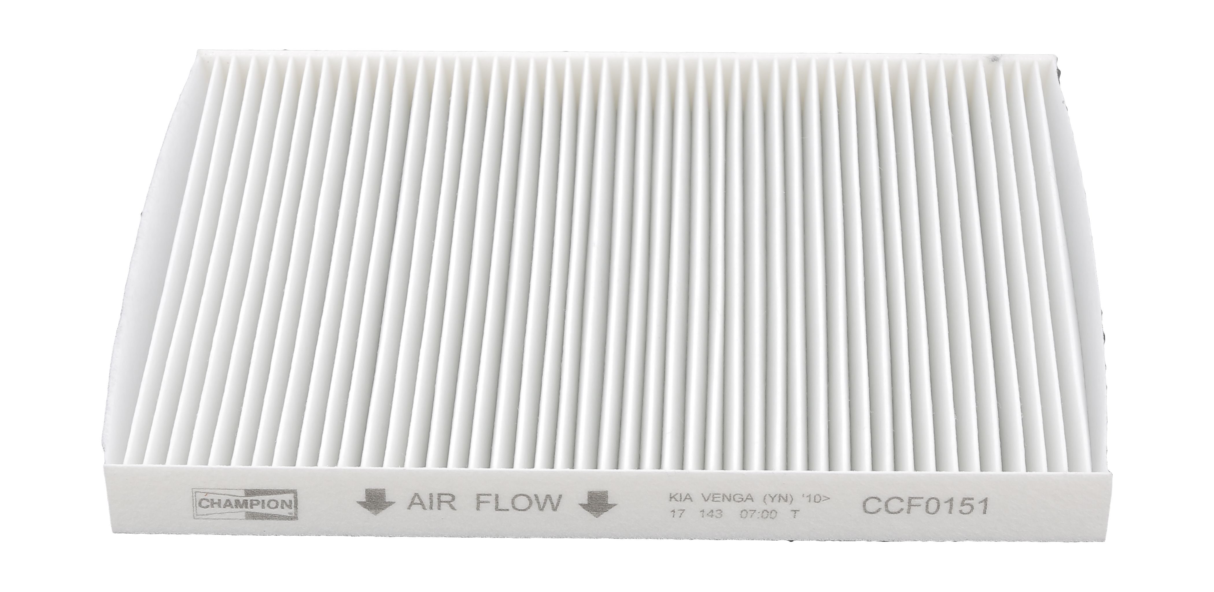 CHAMPION Kabineluftfilter ccf0151 for ALFAROME/FIAT/LANCI KIA