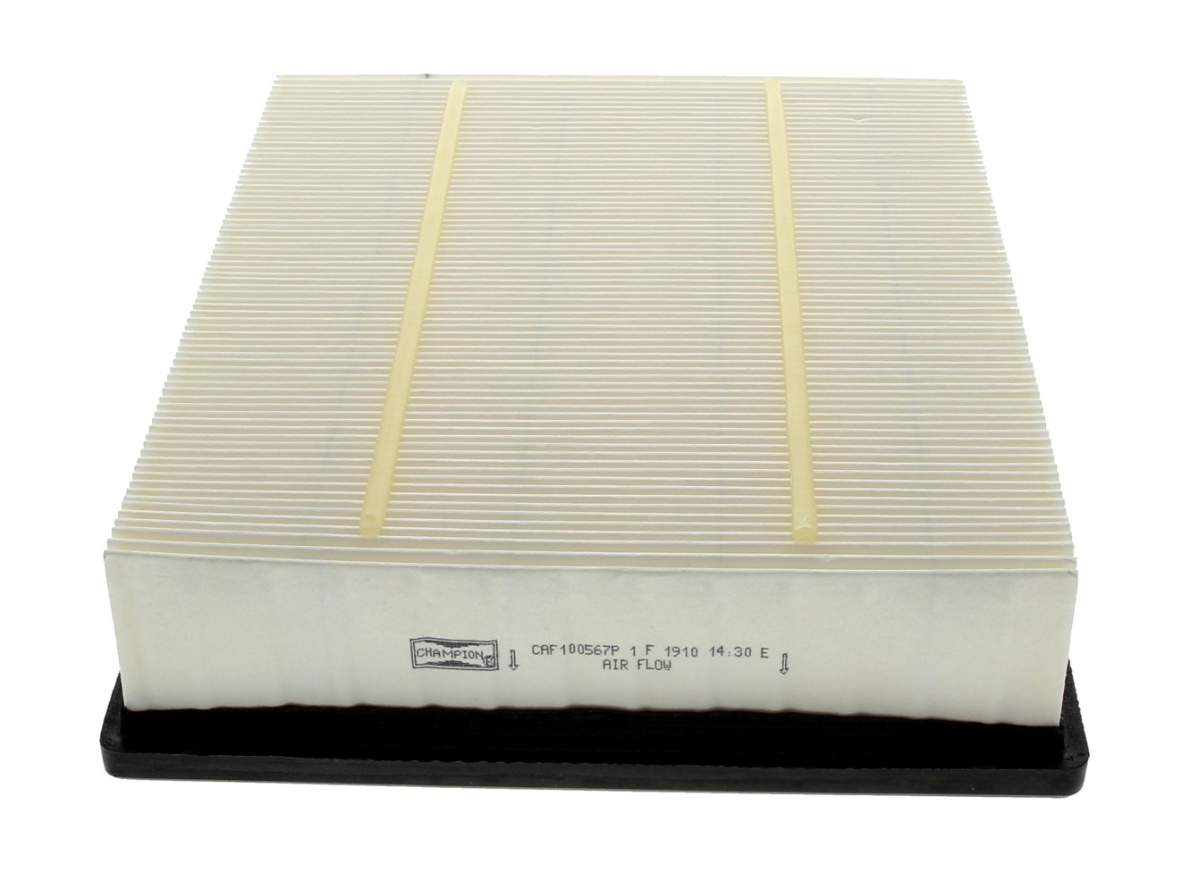 CHAMPION Luftfilter caf100567p Filterindsats length_mm_203|Længde [mm]|254 width_mm_206|Bredde [mm]|213 height_mm_209|Højde [mm]|57 packing_type_677|B