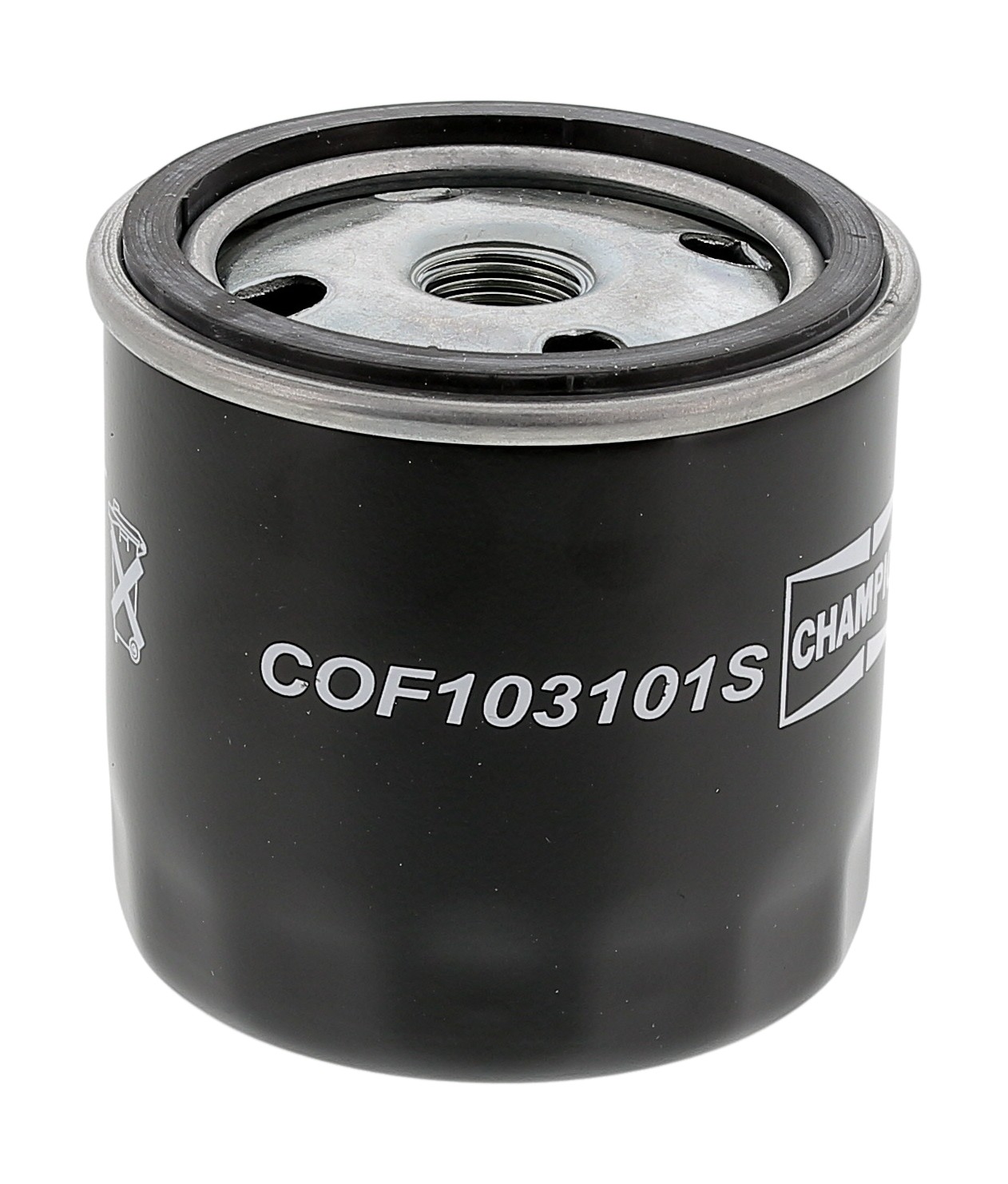 CHAMPION Oliefilter cof103101s Påskruet 80mm M 16 x 1.5 for CHRYSLER PEUGEOT FORD CITROËN GENERAL MOTORS TALBOT NISSAN RENAULT