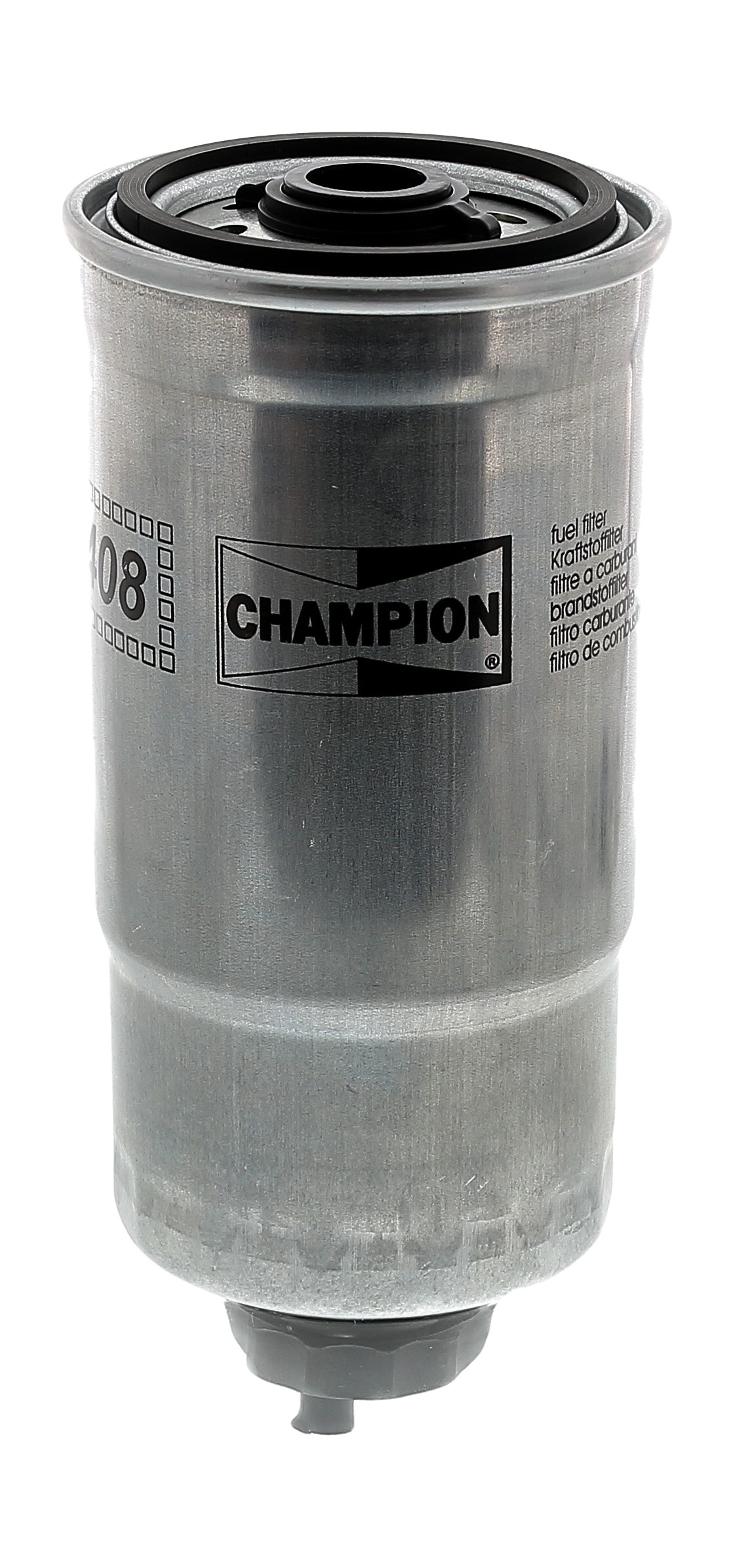 CHAMPION Brændstof-filter cff100408 Påskruet 187mm for FIAT ALFAROME/FIAT/LANCI KIA
