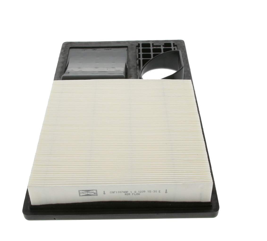 CHAMPION Luftfilter caf100748p Filterindsats length_mm_203|Længde [mm]|372 width_mm_206|Bredde [mm]|190 height_mm_209|Højde [mm]|42 packing_type_677|B