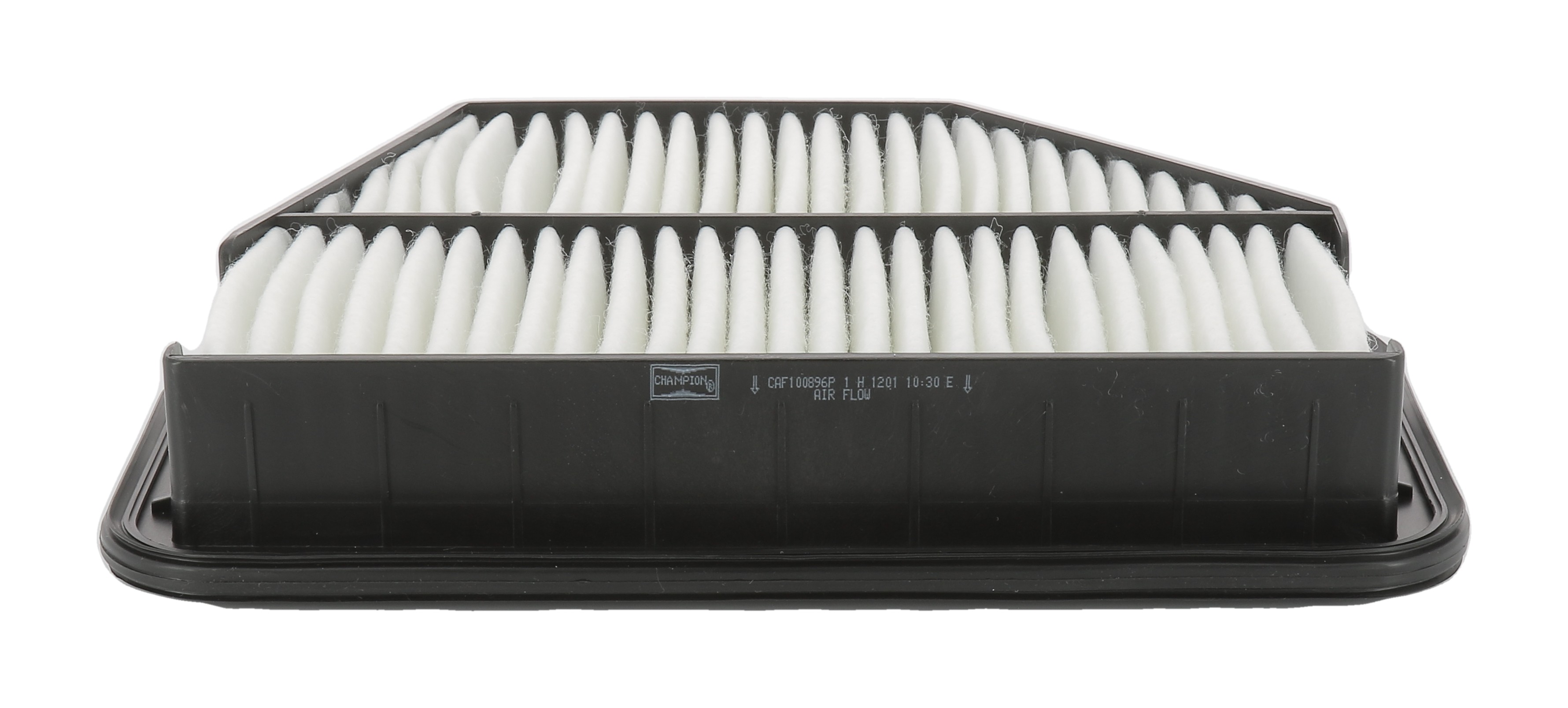CHAMPION Luftfilter caf100896p Filterindsats length_mm_203|Længde [mm]|283 width_mm_206|Bredde [mm]|230 height_mm_209|Højde [mm]|50 packing_type_677|B