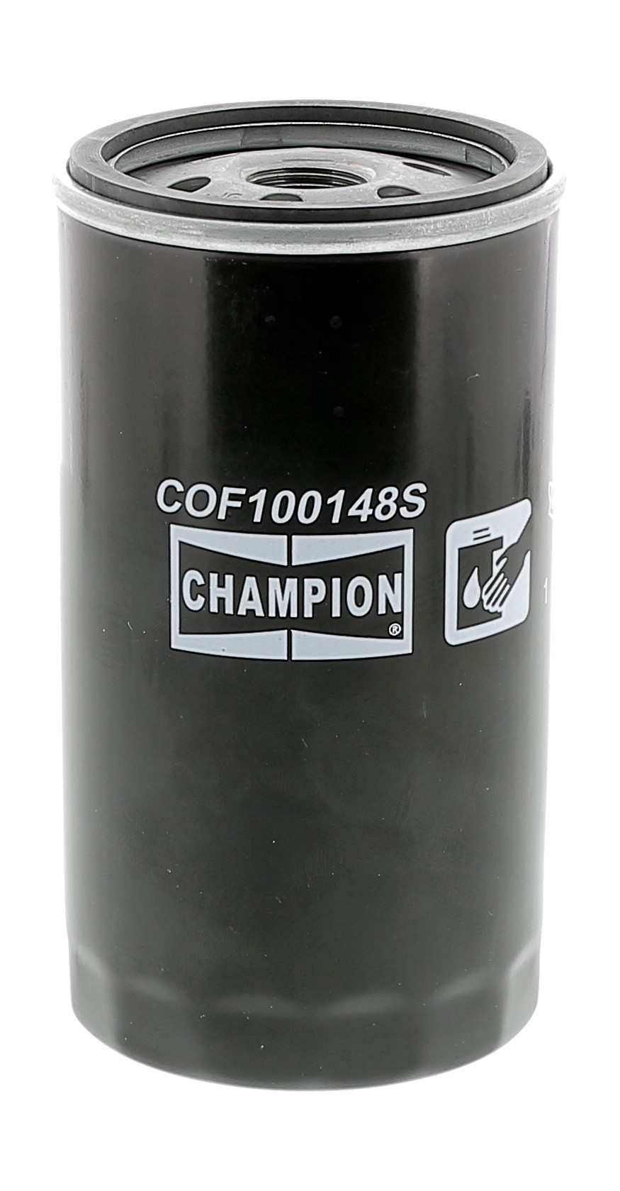 CHAMPION Oliefilter cof100148s Påskruet 123mm 3/4-16 UNF for FORD MAZDA FIAT CHRYSLER FORD USA