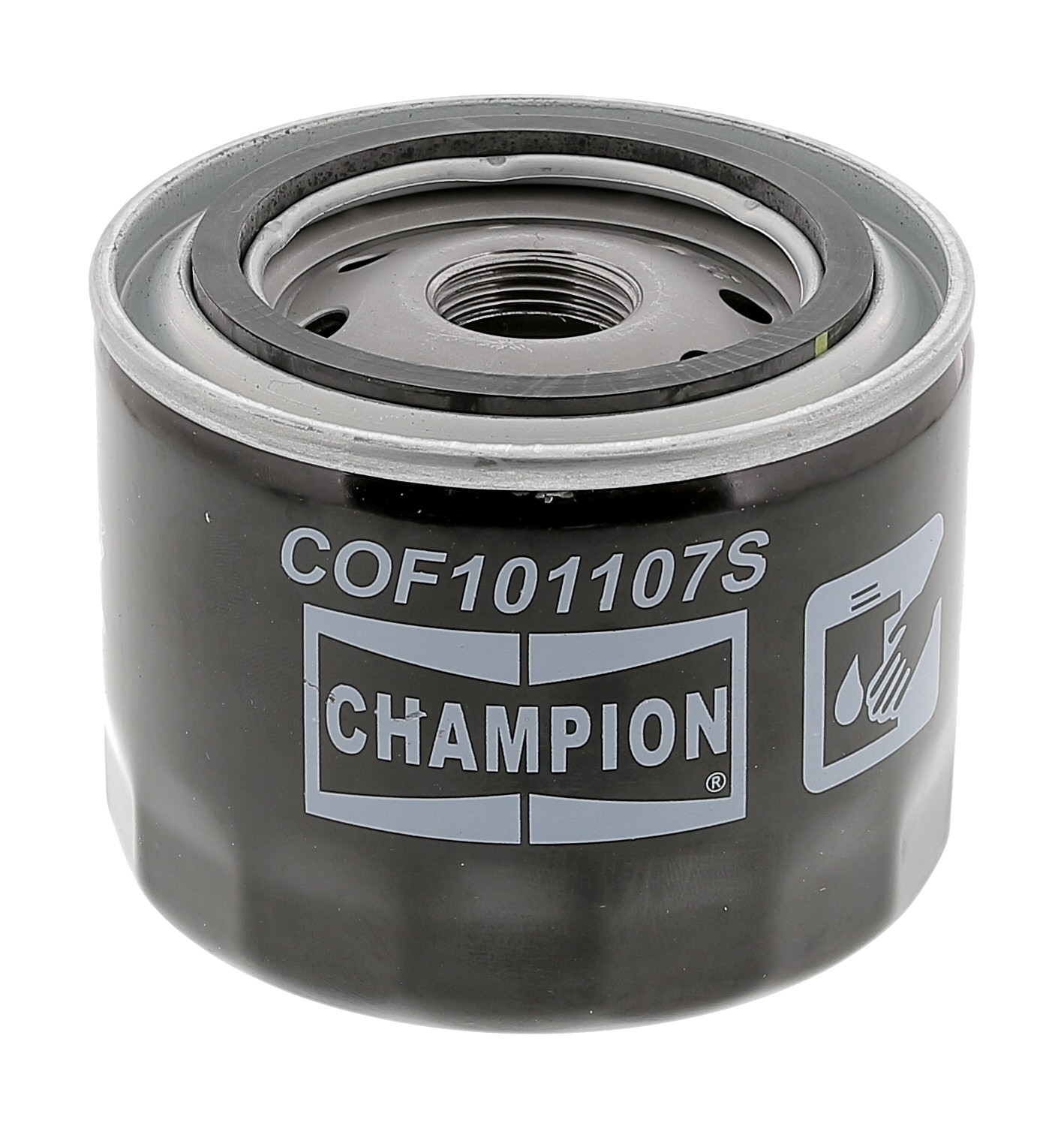 CHAMPION Oliefilter cof101107s Påskruet 76mm M22x1.5 for IVECO FIAT CITROËN MERCURY