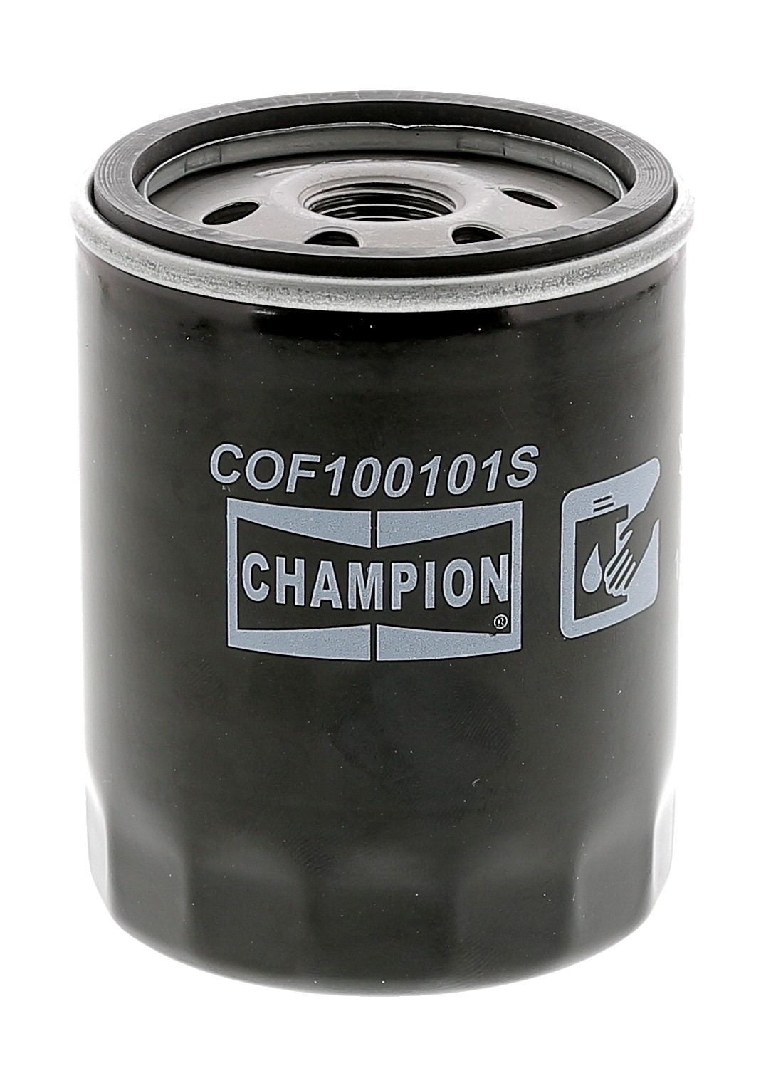CHAMPION Oliefilter cof100101s Påskruet 95mm 3/4-16 UNF for ALFA ROMEO VAG FIAT FORD GENERAL MOTORS RENAULT