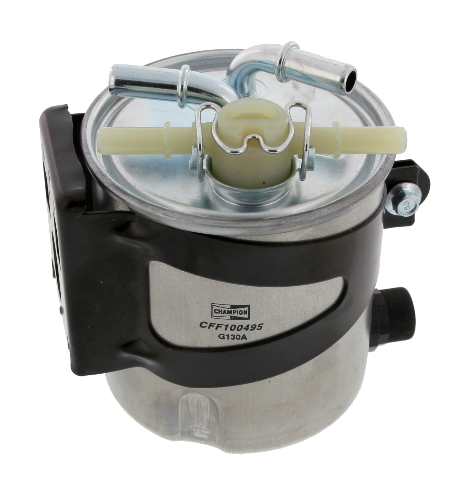 CHAMPION Brændstof-filter cff100495 uden tilslutning til vandsensor height_mm_209|Højde [mm]|124 outer_diameter_mm_497|Yderdiameter [mm]|98 inlet__mm_