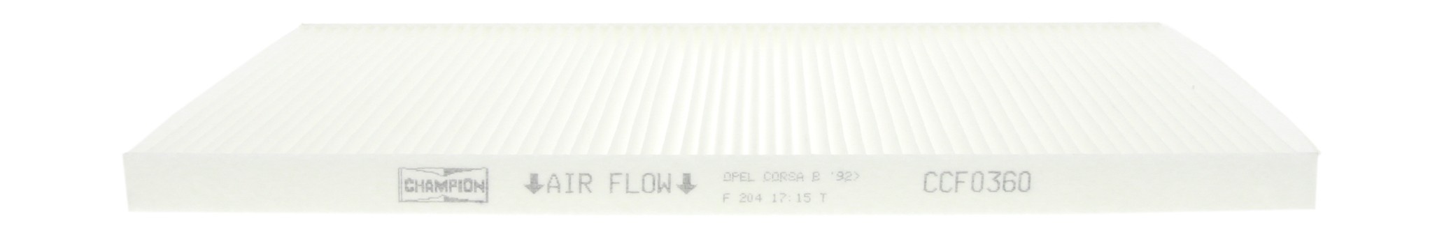 CHAMPION Kabineluftfilter ccf0360 for GENERAL MOTORS OPEL