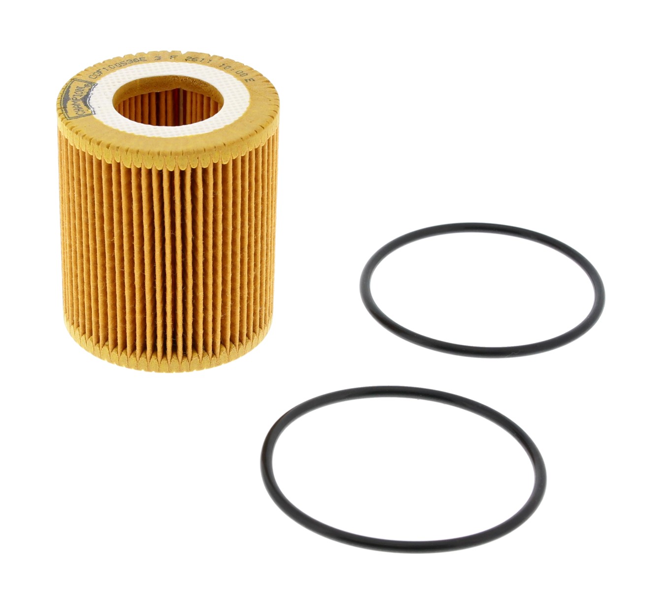 CHAMPION Oliefilter cof100536e Filterindsats supplementary_articlesupplementary_info_596|Tillægsartikel/Yderligere info.|med pakninger height_mm_209|H