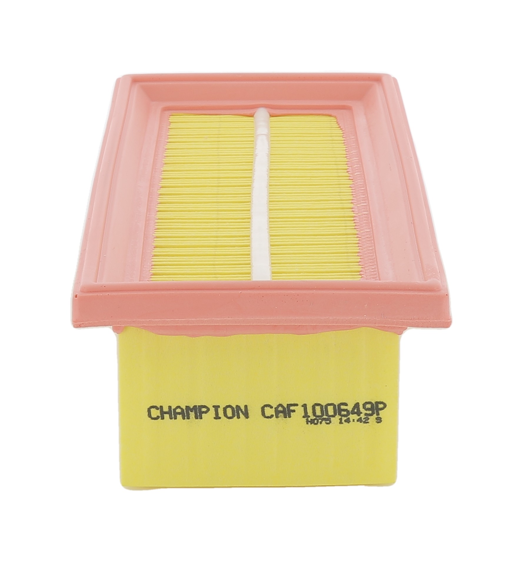 CHAMPION Luftfilter caf100649p Filterindsats length_mm_203|Længde [mm]|258 length_1_mm_814|Længde 1 [mm]|234 width_mm_206|Bredde [mm]|105 width_1_mm_8