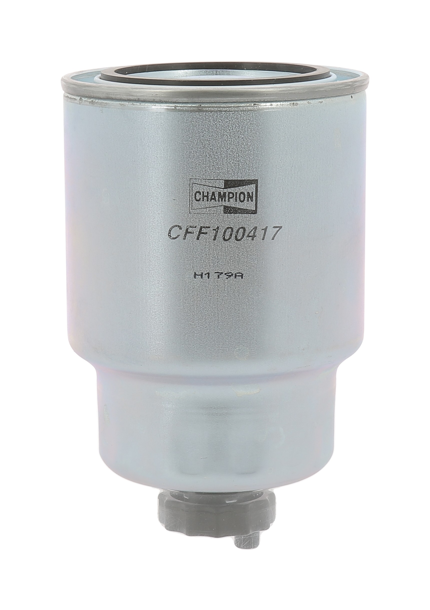 CHAMPION Brændstof-filter cff100417 Påskruet 130mm for NISSAN