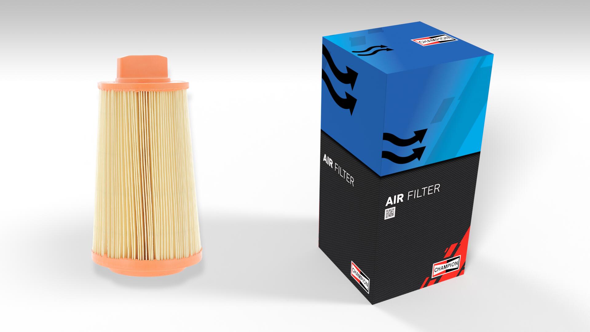 CHAMPION Luftfilter caf100464c Filterindsats height_mm_209|Højde [mm]|249 outer_diameter_mm_497|Yderdiameter [mm]|133 inner_diameter_mm_496|Indvendig