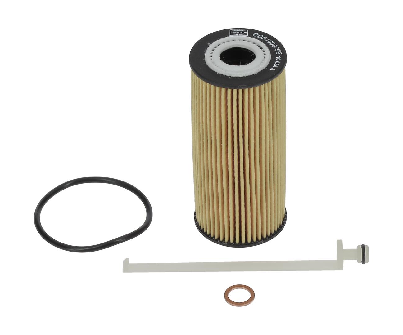 CHAMPION Oliefilter cof100675e Filterindsats supplementary_articlesupplementary_info_596|Tillægsartikel/Yderligere info.|med pakninger version_1059|Ve