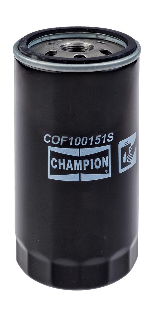 CHAMPION Oliefilter cof100151s Påskruet 142mm 3/4-16 UNF for OPEL FORD GENERAL MOTORS