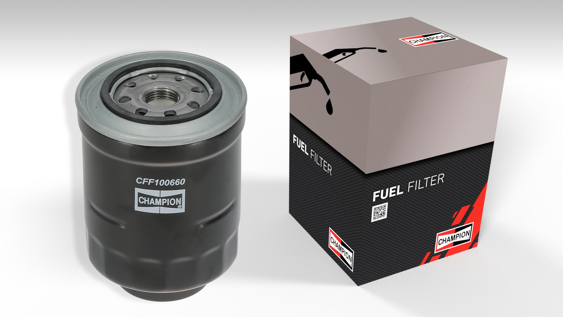 CHAMPION Brændstof-filter cff100660 Påskruet 119mm for TOYOTA