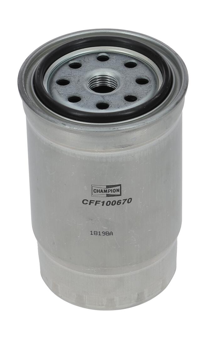 CHAMPION Brændstof-filter cff100670 Påskruet 142mm for HYUNDAI KIA
