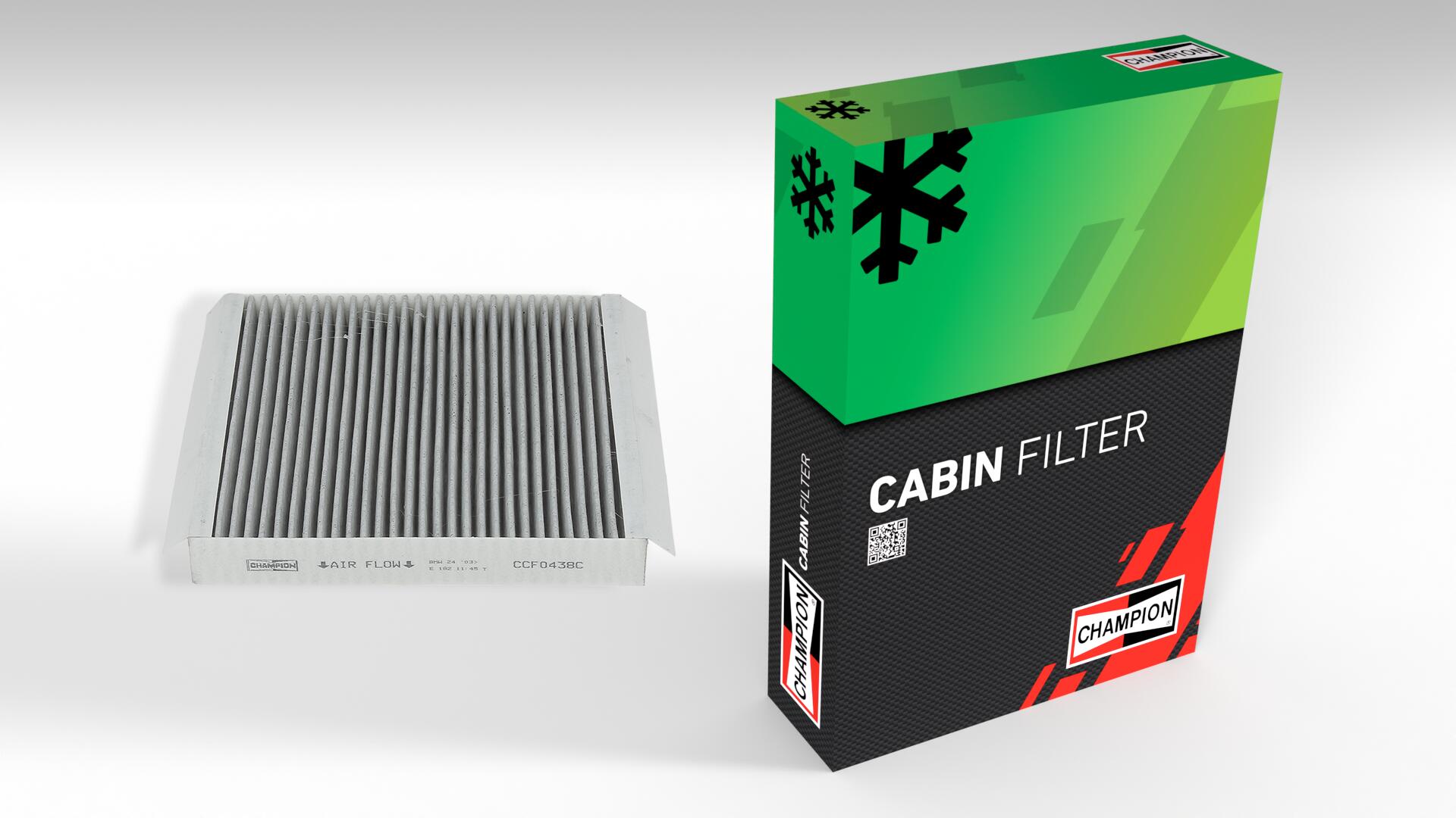 CHAMPION Kabineluftfilter ccf0438c for BMW
